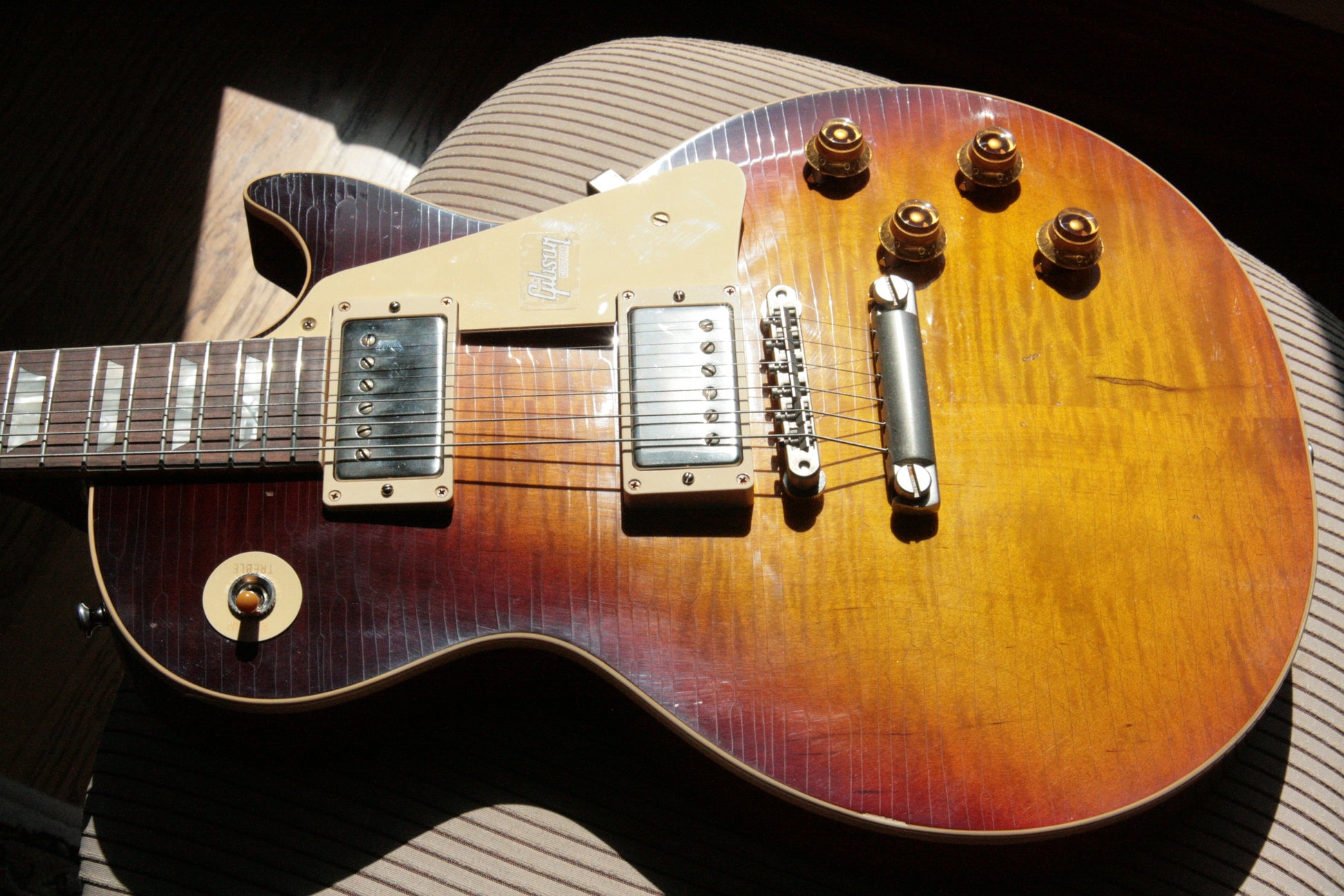 2018 Gibson AGED 1958 Les Paul Historic Reissue! R8 58 Dark Bourbon Fade Custom Shop TH Specs