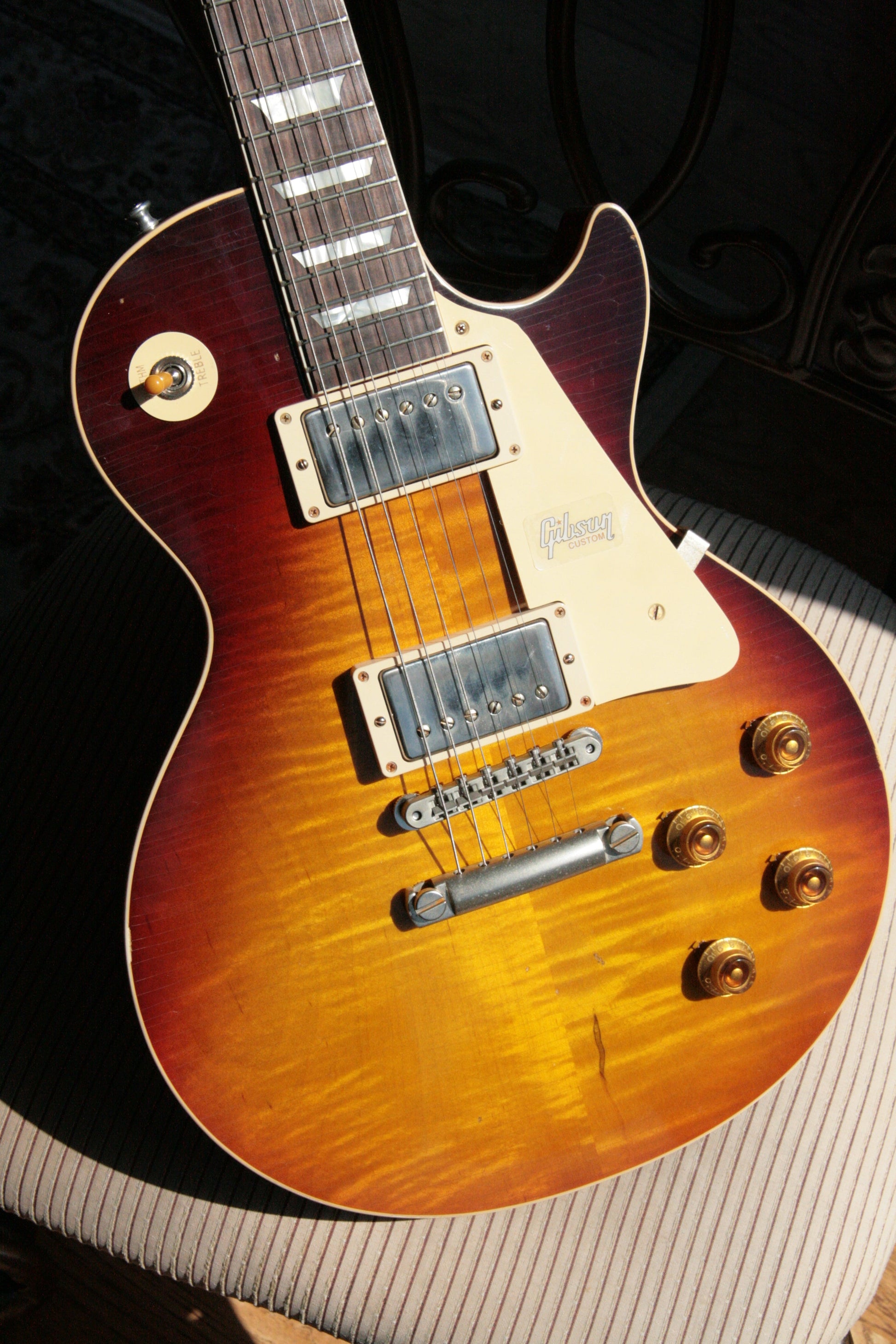 2018 Gibson AGED 1958 Les Paul Historic Reissue! R8 58 Dark Bourbon Fade Custom Shop TH Specs