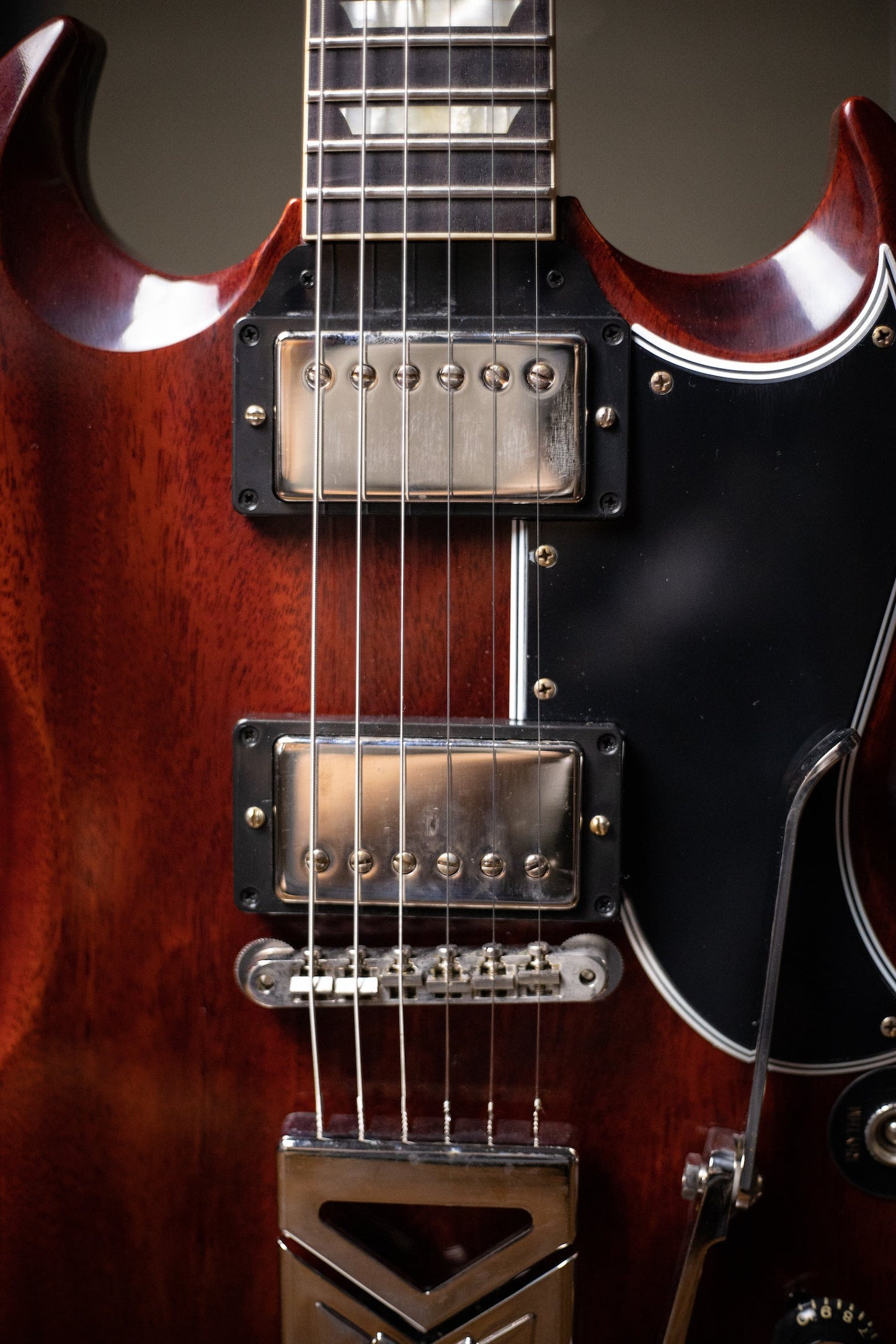 Gibson Custom Shop 60th Anniversary 1961 SG Les Paul Standard VOS Electric Guitar - Cherry Red