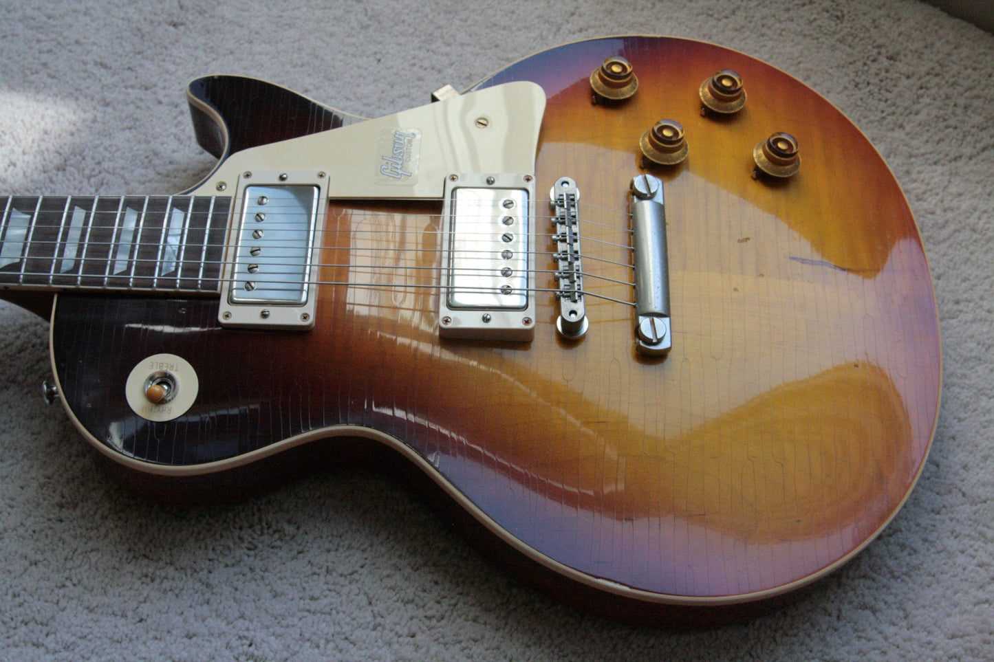 2018 Gibson AGED 1958 Les Paul Historic Reissue! R8 58 Dark Bourbon Fade Custom Shop TH Specs