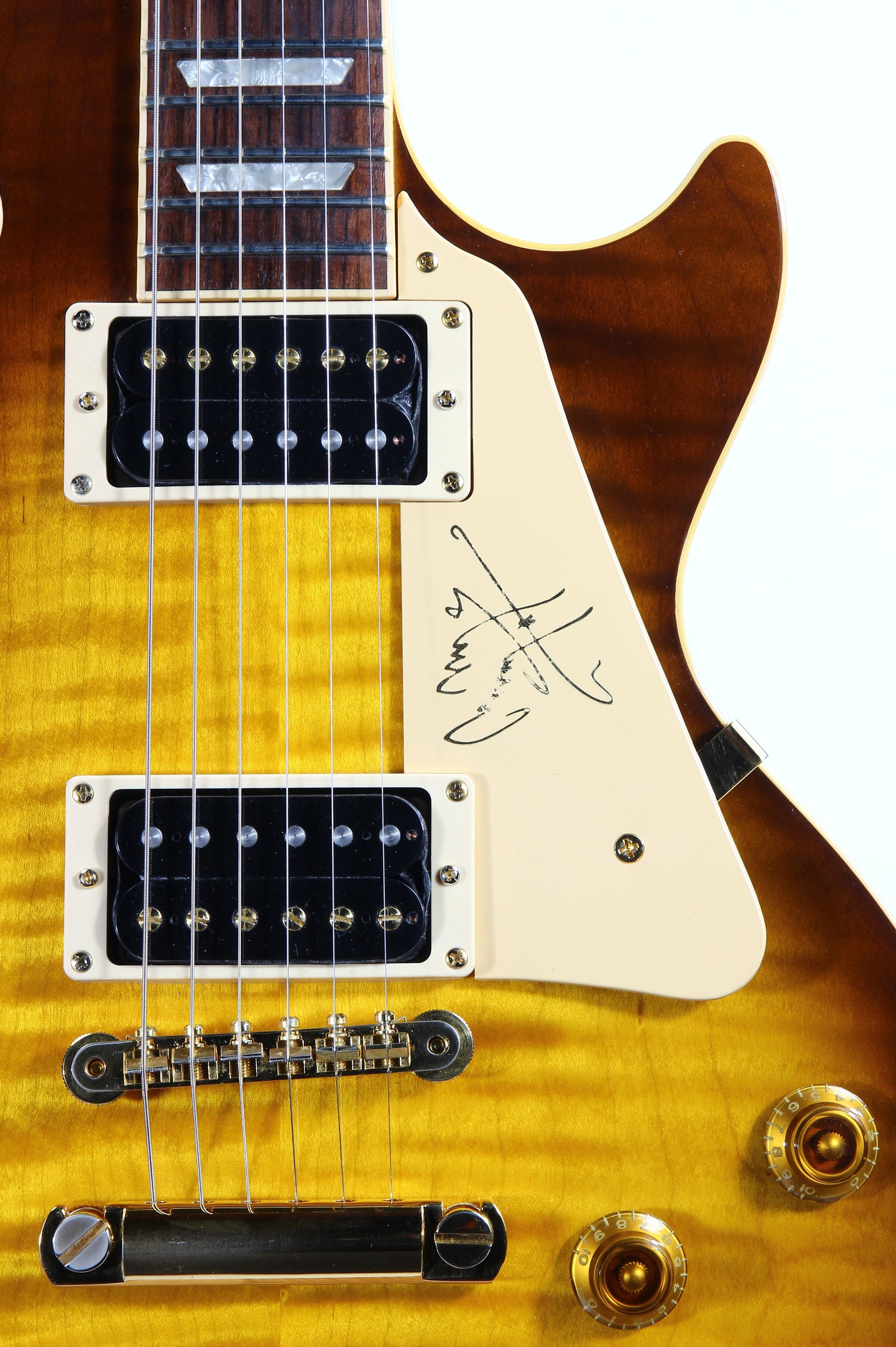 1995 Gibson Jimmy Page Les Paul Standard Signature 1959 Model - Iced Tea Plus Flametop Classic