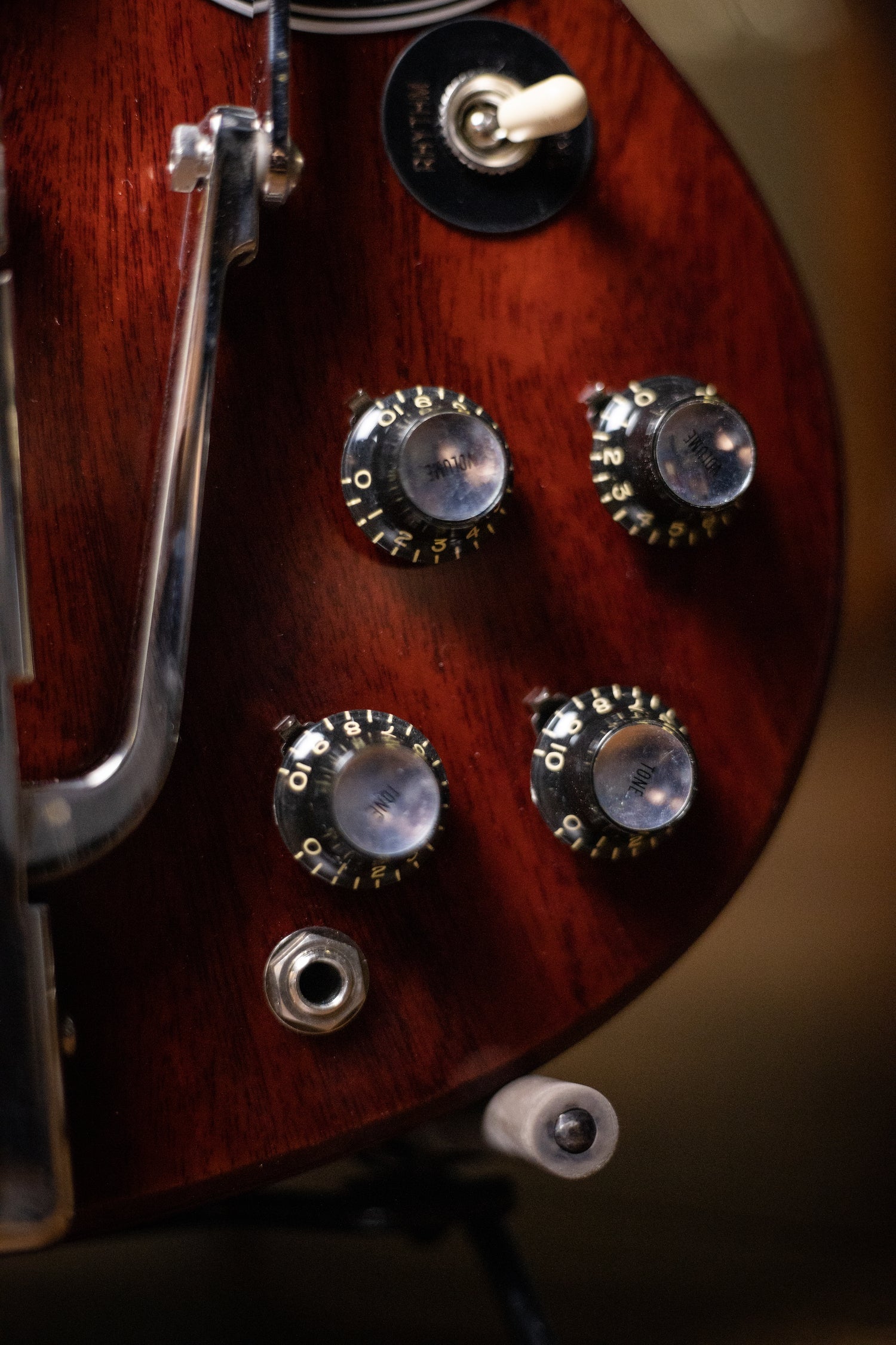 Gibson Custom Shop 60th Anniversary 1961 SG Les Paul Standard VOS Electric Guitar - Cherry Red