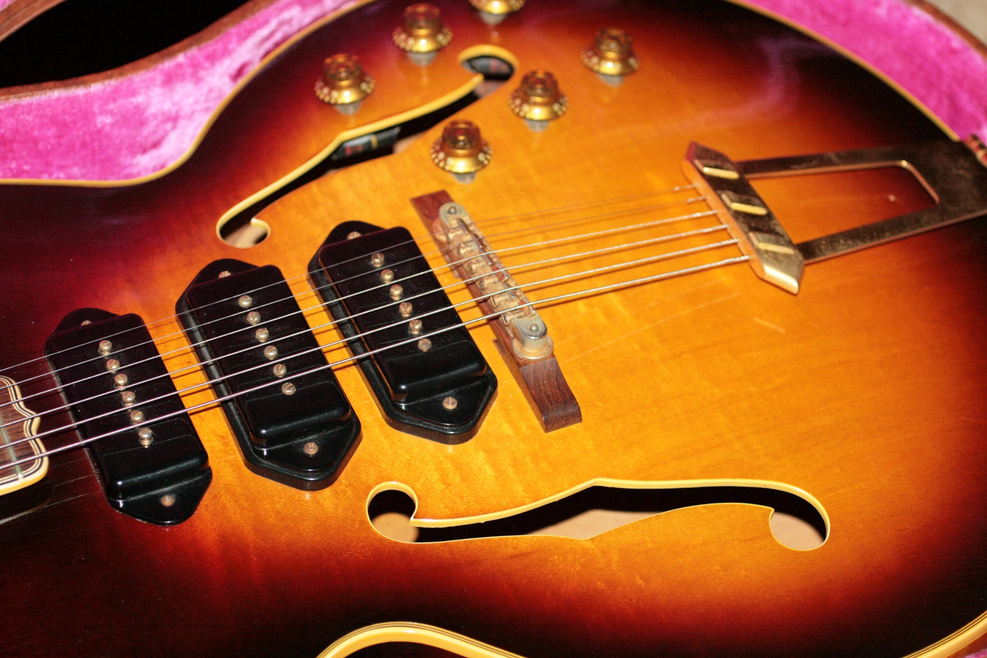 1956 Gibson ES-5 SWITCHMASTER Sunburst! Clean One Owner! 3 P90's ES5 355 335 330
