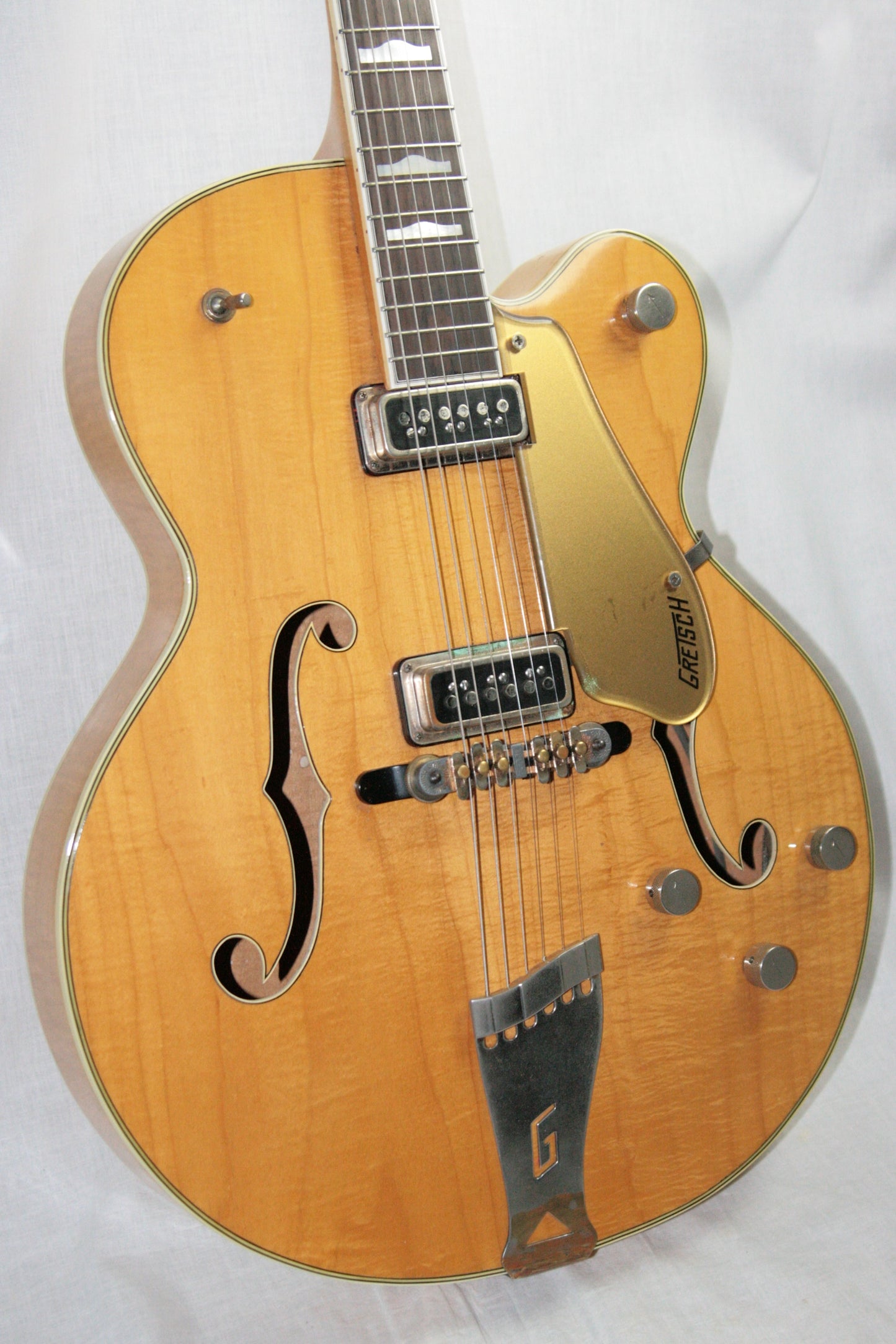 1956 Gretsch 6193 Country Club RARE NATURAL w/ Dearmond Pickups! white falcon size