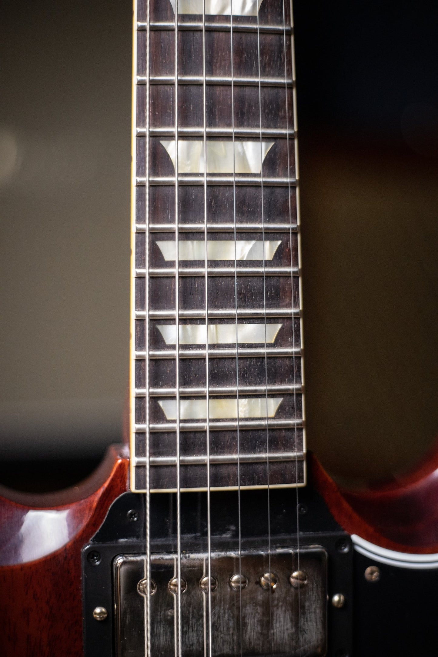 Gibson Custom Shop 60th Anniversary 1961 SG Les Paul Standard VOS Electric Guitar - Cherry Red