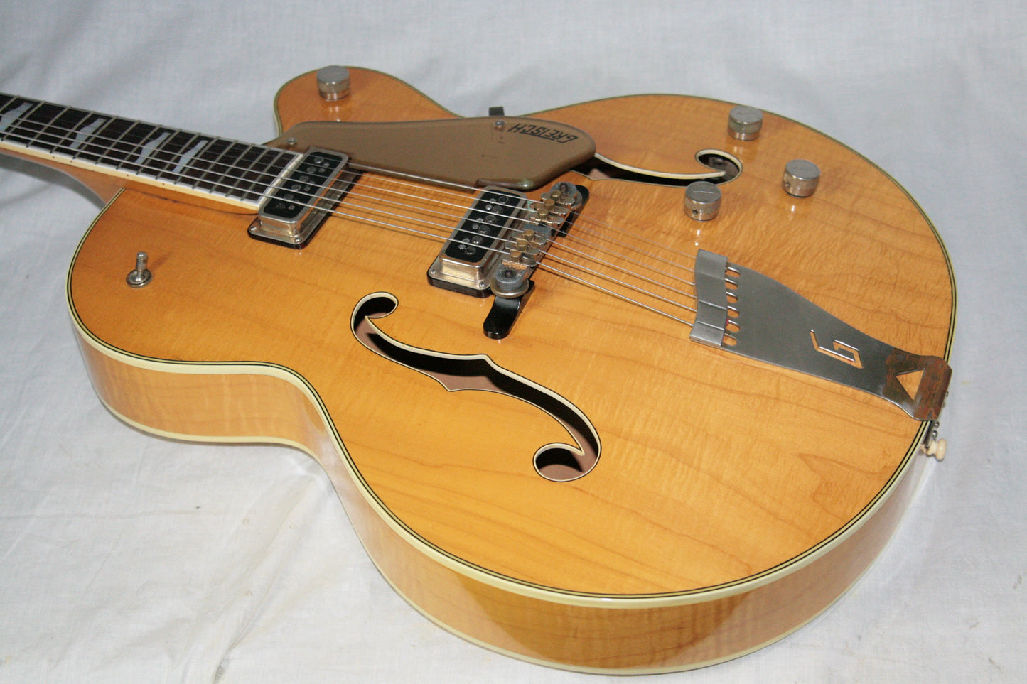 1956 Gretsch 6193 Country Club RARE NATURAL w/ Dearmond Pickups! white falcon size
