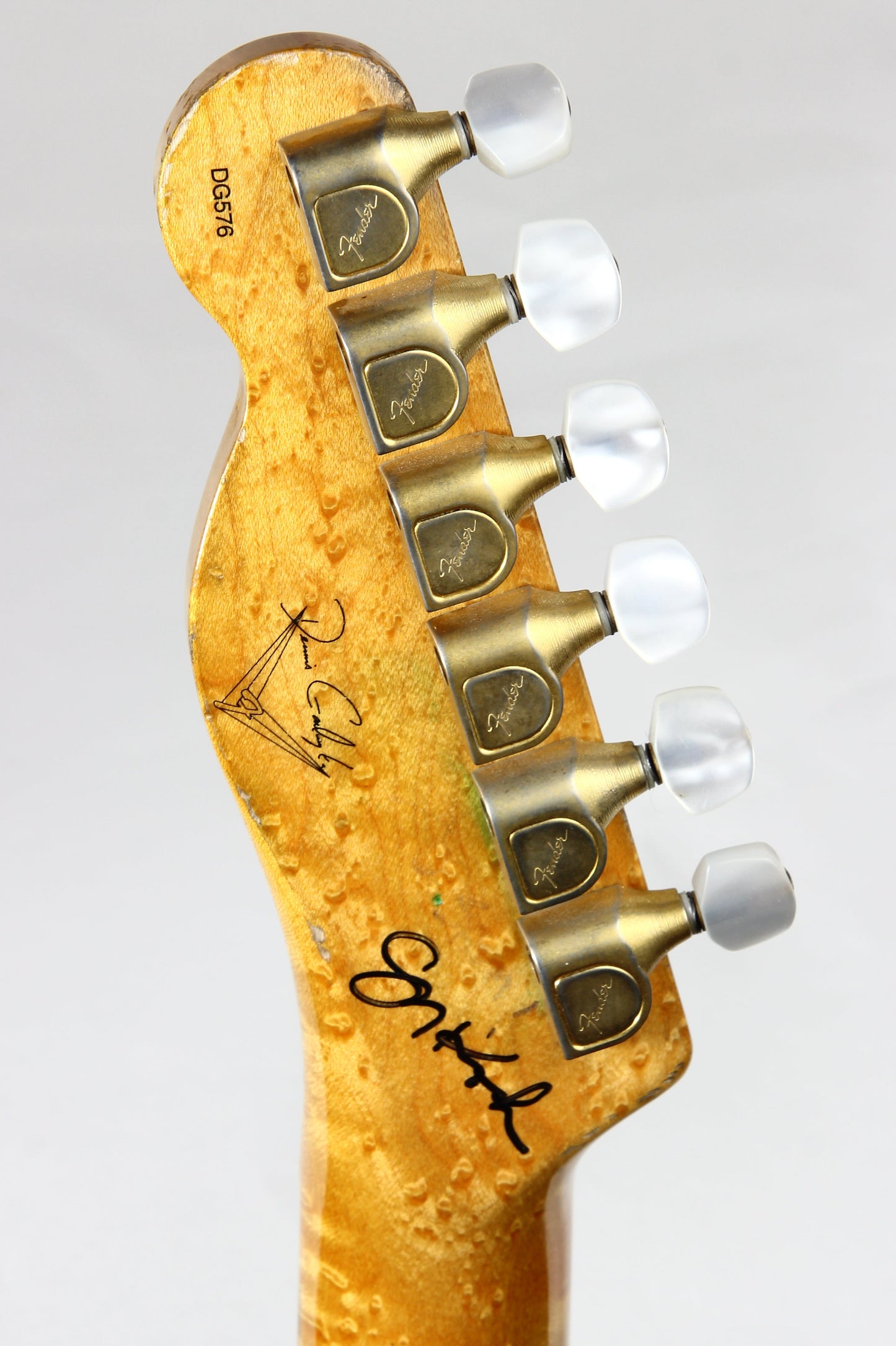 2009 Fender Masterbuilt Gristle Bender Greg Koch Telecaster Gristlecaster - B-Bender, Heavy Relic, 10 made, Signed!