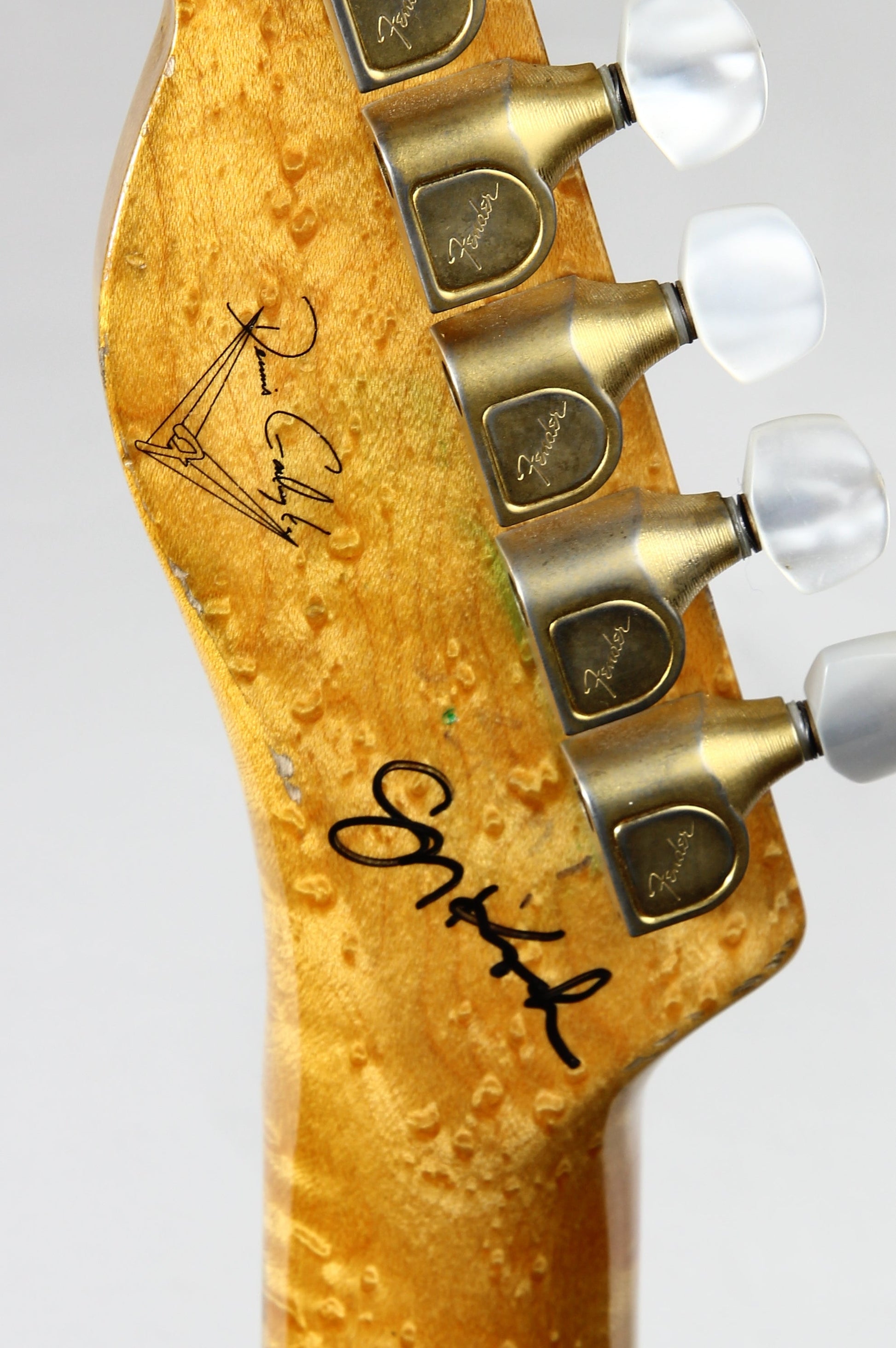 2009 Fender Masterbuilt Gristle Bender Greg Koch Telecaster Gristlecaster - B-Bender, Heavy Relic, 10 made, Signed!