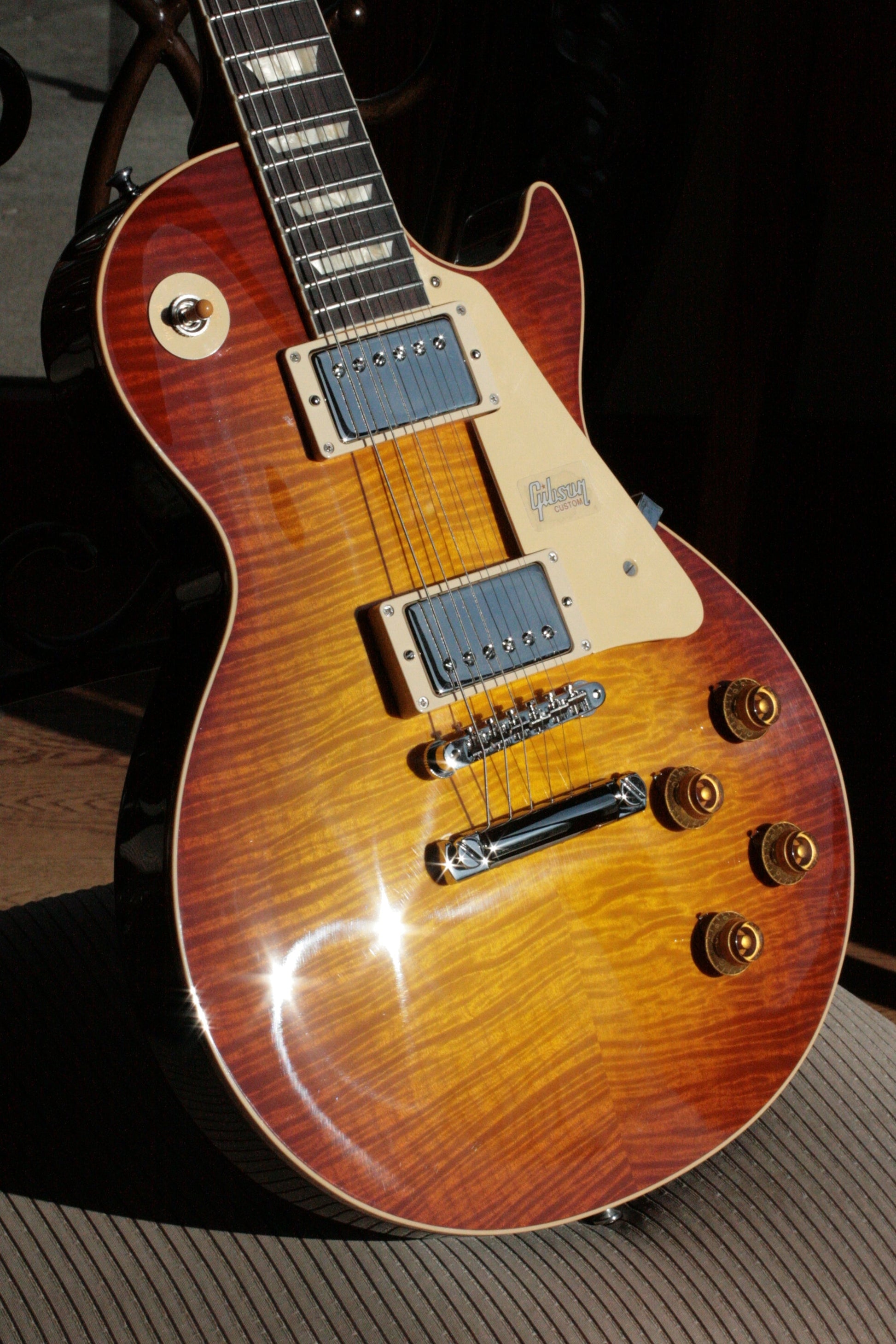 2019 Gibson 1959 Les Paul 60TH ANNIVERSARY Historic Reissue R9 59 Custom Shop Sunrise Tea Burst