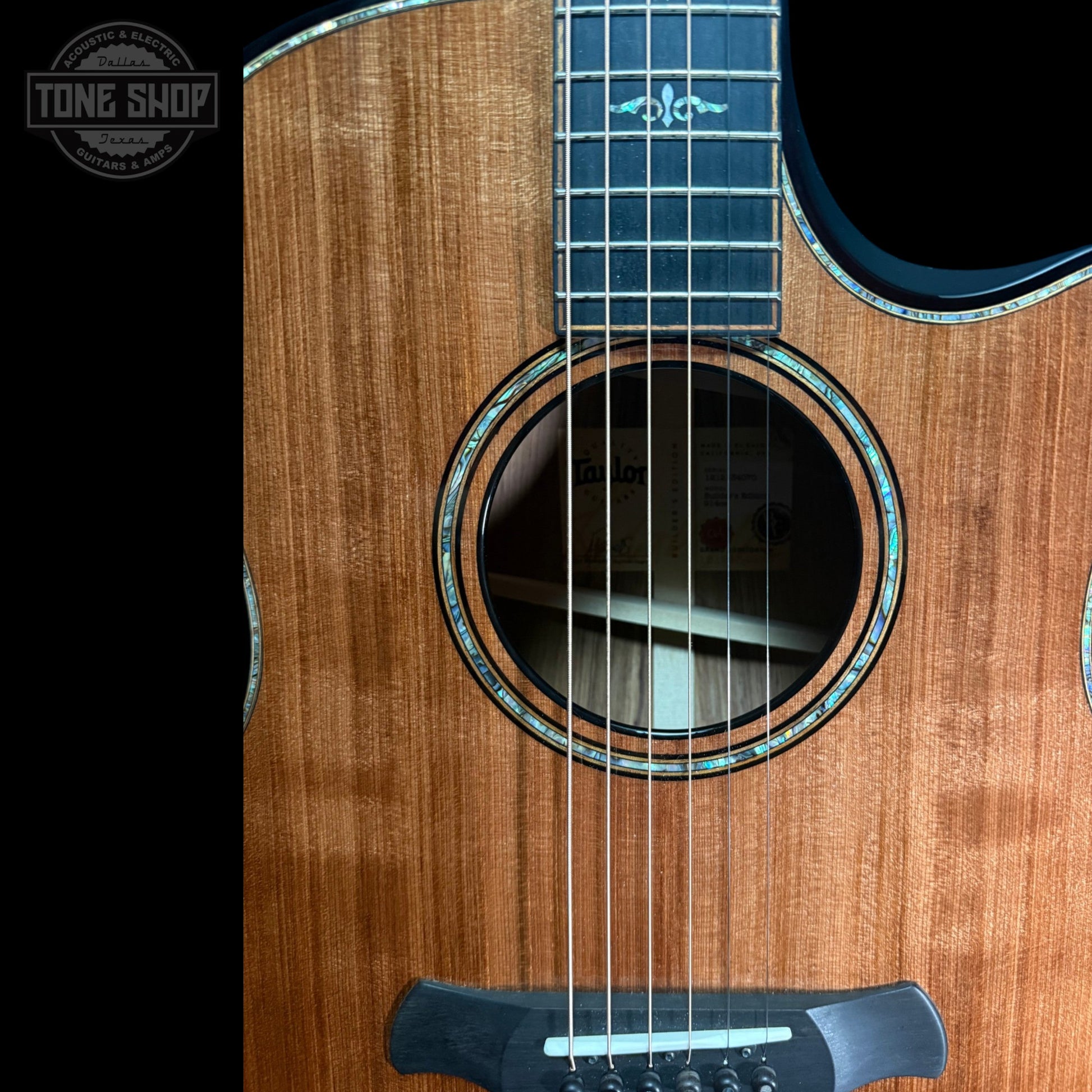 Used 2024 Taylor 914ce Builders Edition Sinker Redwood / Honduran Rosewood w/Case TFW3416