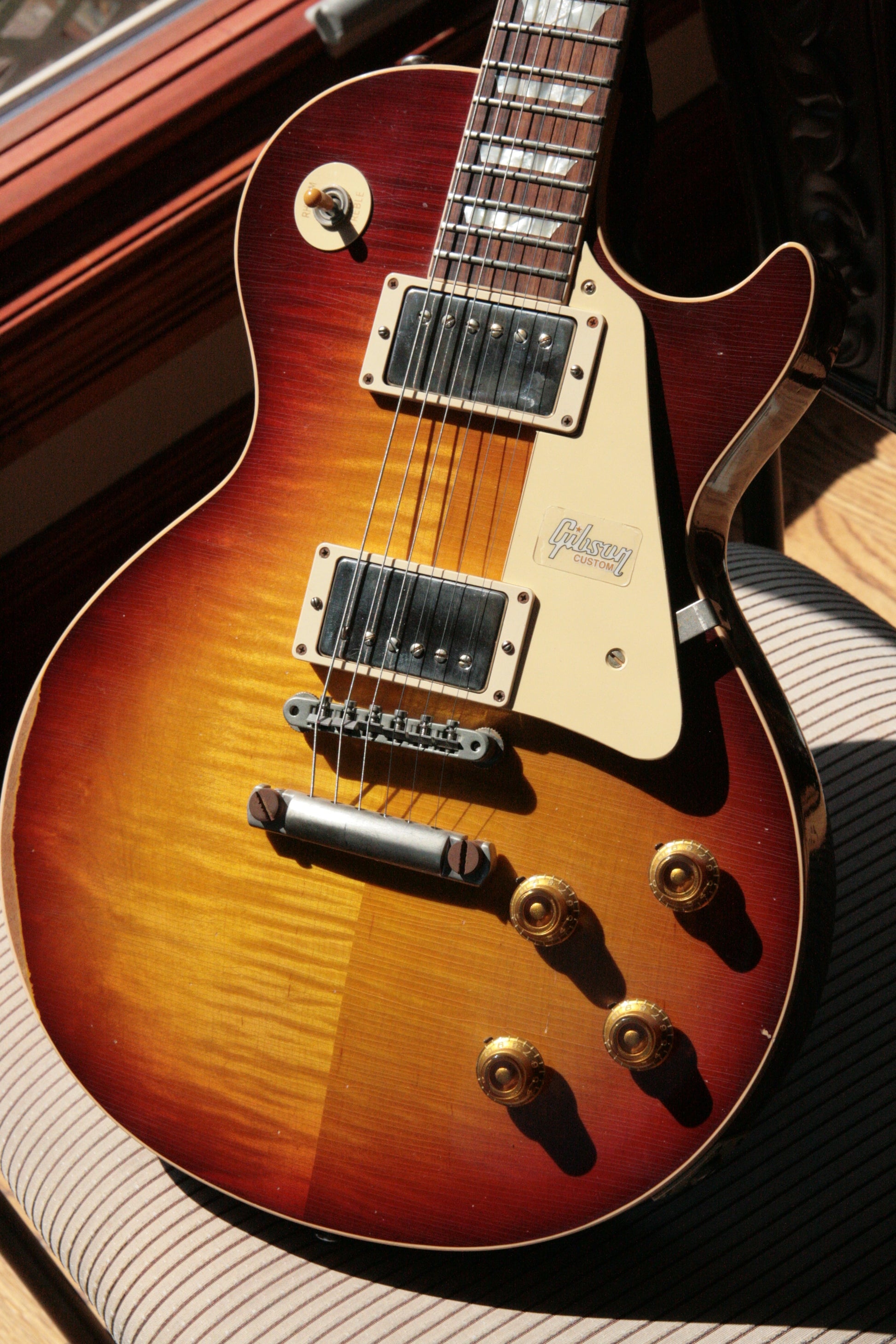 2018 Gibson 1959 HEAVY AGED Bourbon Burst Les Paul Historic Reissue! R9 59 Custom Shop