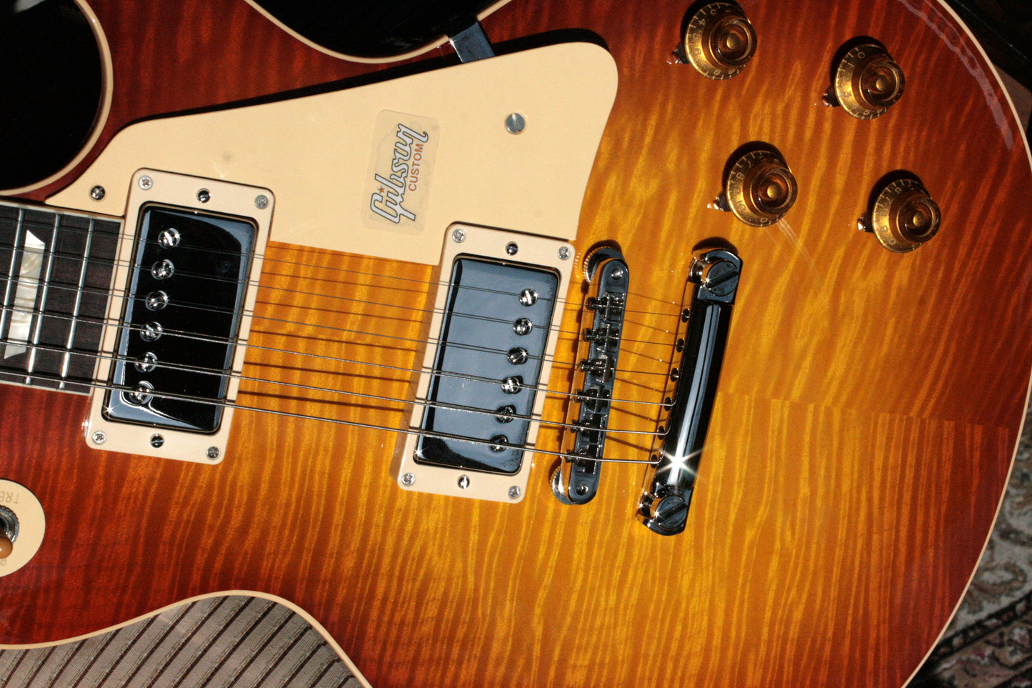 2019 Gibson 1959 Les Paul 60TH ANNIVERSARY Historic Reissue R9 59 Custom Shop Sunrise Tea Burst