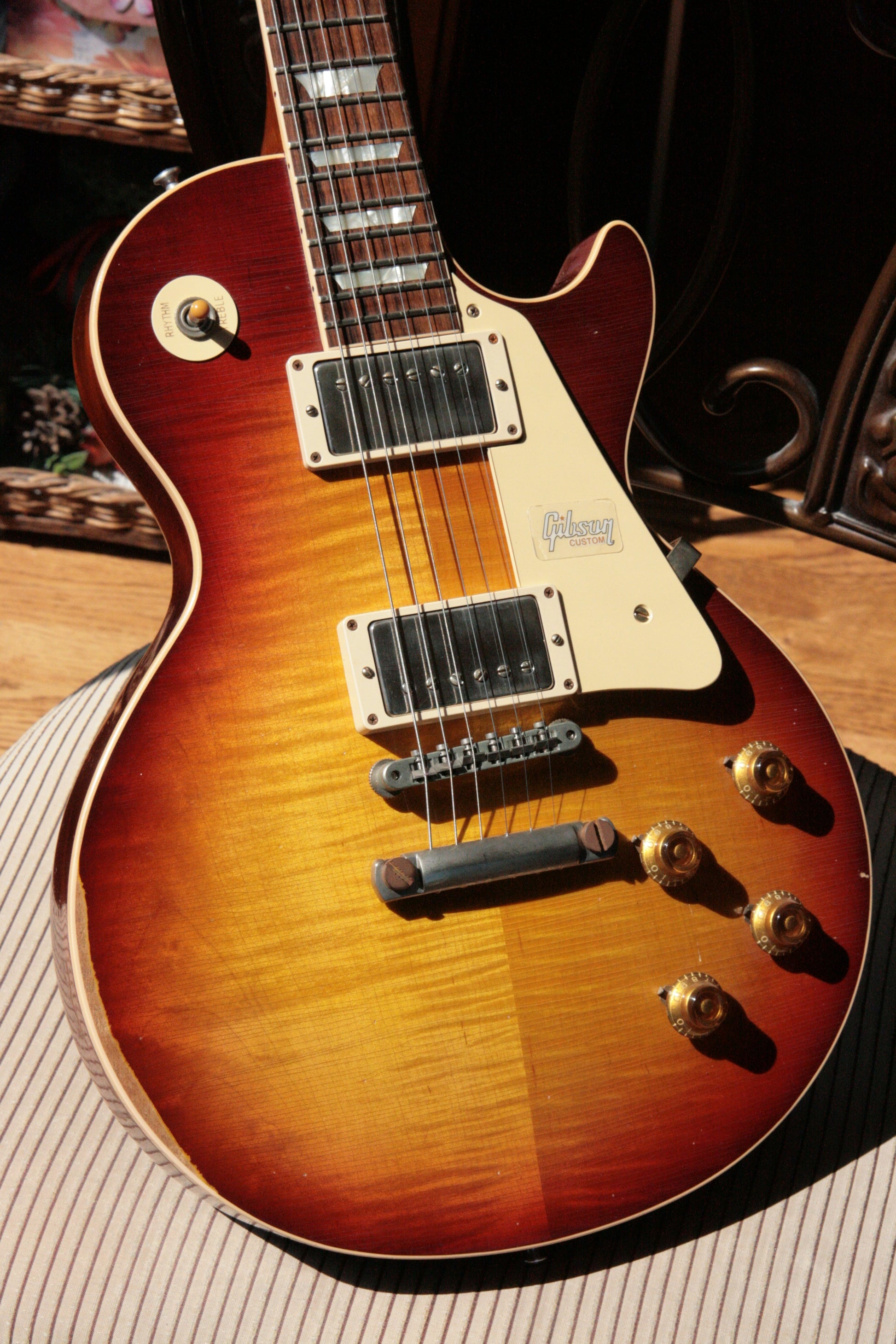 2018 Gibson 1959 HEAVY AGED Bourbon Burst Les Paul Historic Reissue! R9 59 Custom Shop