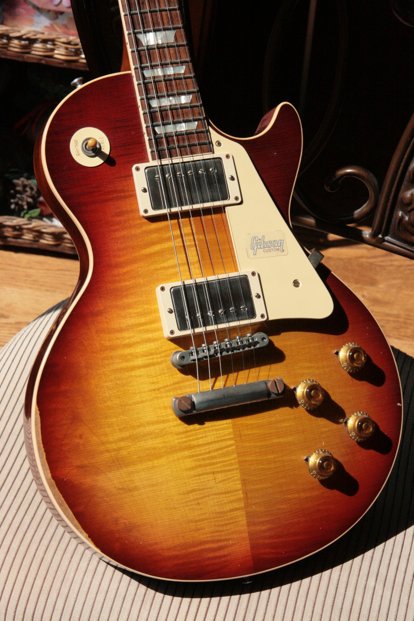 2018 Gibson 1959 HEAVY AGED Bourbon Burst Les Paul Historic Reissue! R9 59 Custom Shop