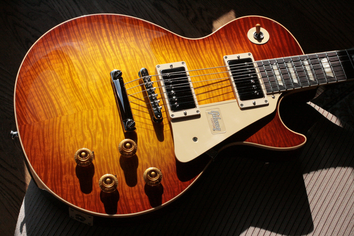 2019 Gibson 1959 Les Paul 60TH ANNIVERSARY Historic Reissue R9 59 Custom Shop Sunrise Tea Burst