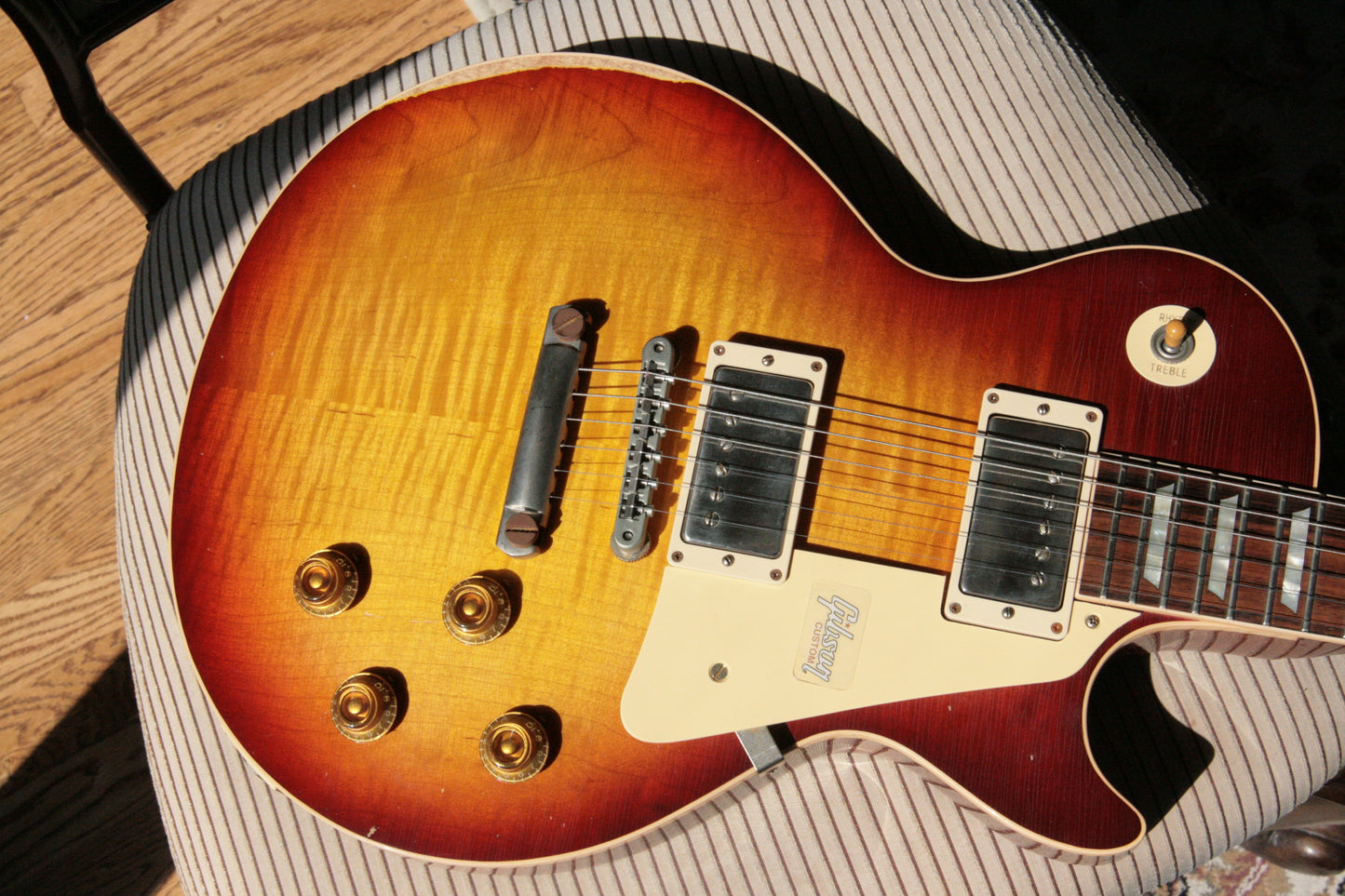 2018 Gibson 1959 HEAVY AGED Bourbon Burst Les Paul Historic Reissue! R9 59 Custom Shop