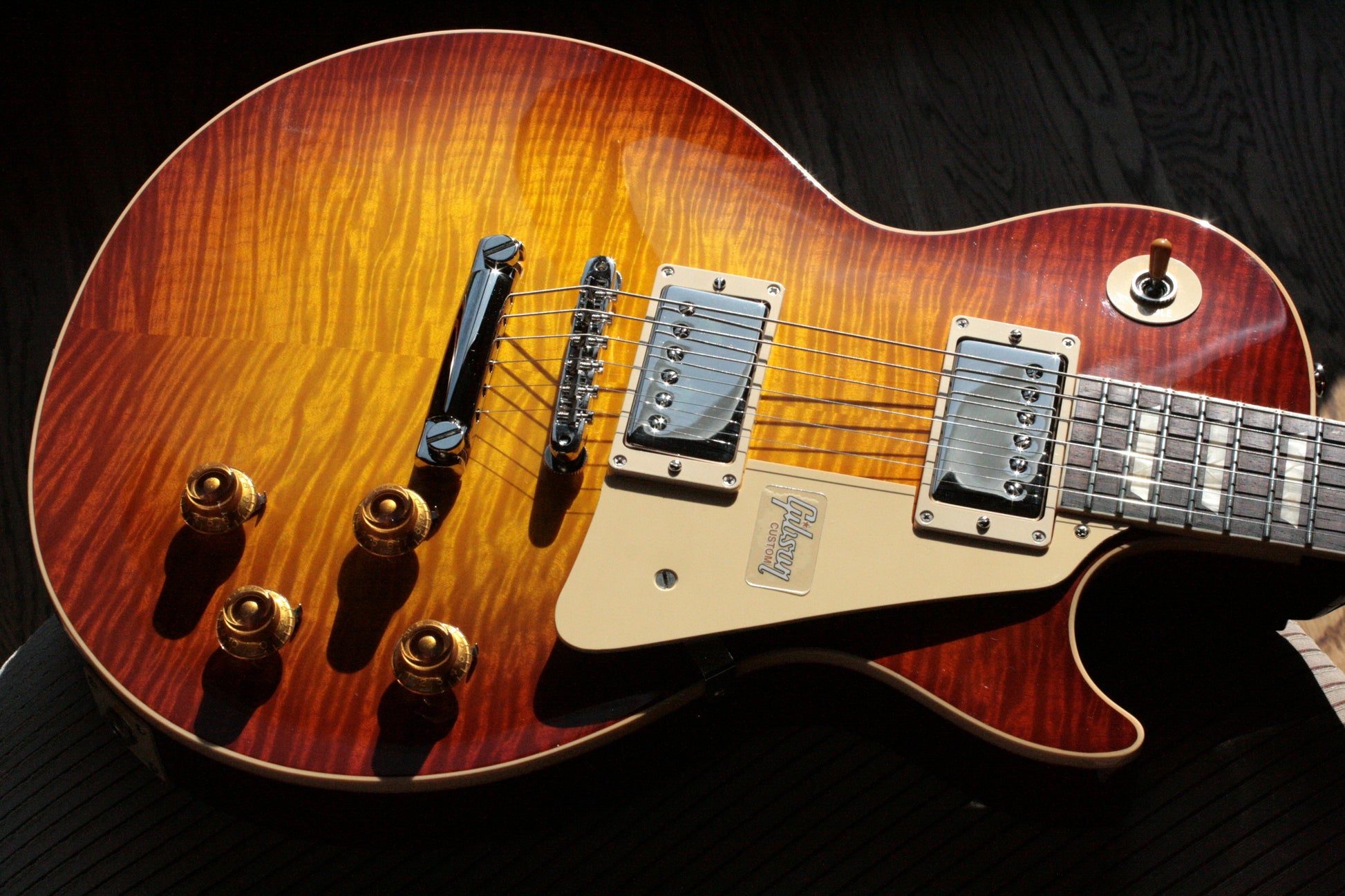 2019 Gibson 1959 Les Paul 60TH ANNIVERSARY Historic Reissue R9 59 Custom Shop Sunrise Tea Burst