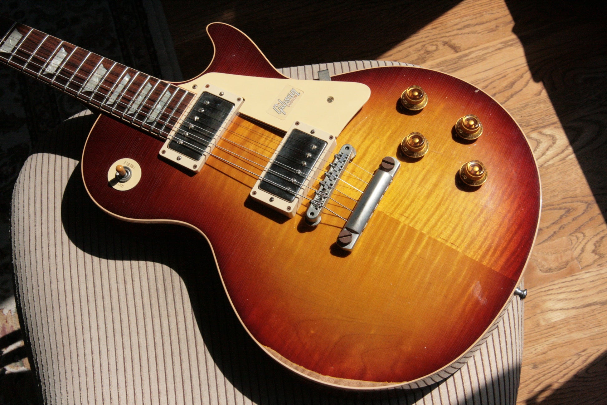 2018 Gibson 1959 HEAVY AGED Bourbon Burst Les Paul Historic Reissue! R9 59 Custom Shop