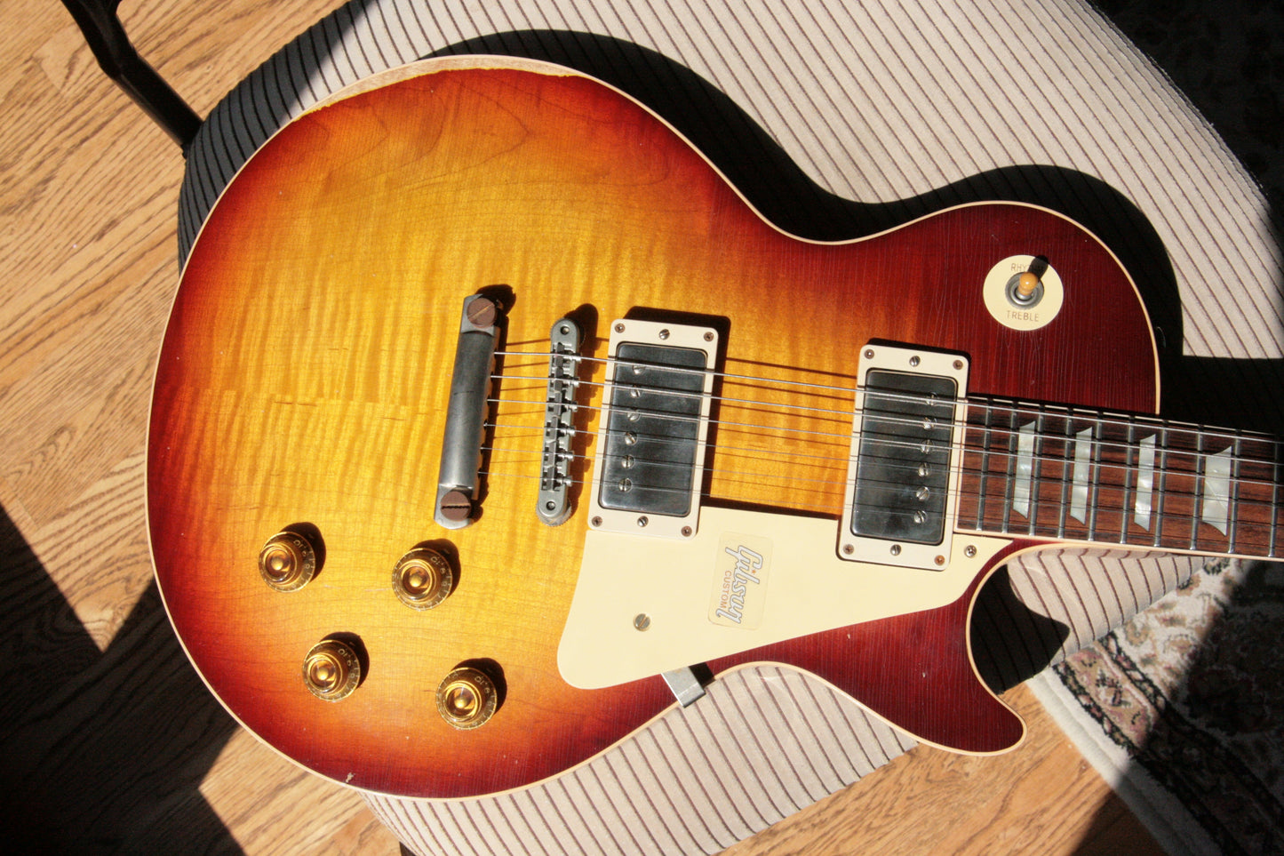 2018 Gibson 1959 HEAVY AGED Bourbon Burst Les Paul Historic Reissue! R9 59 Custom Shop