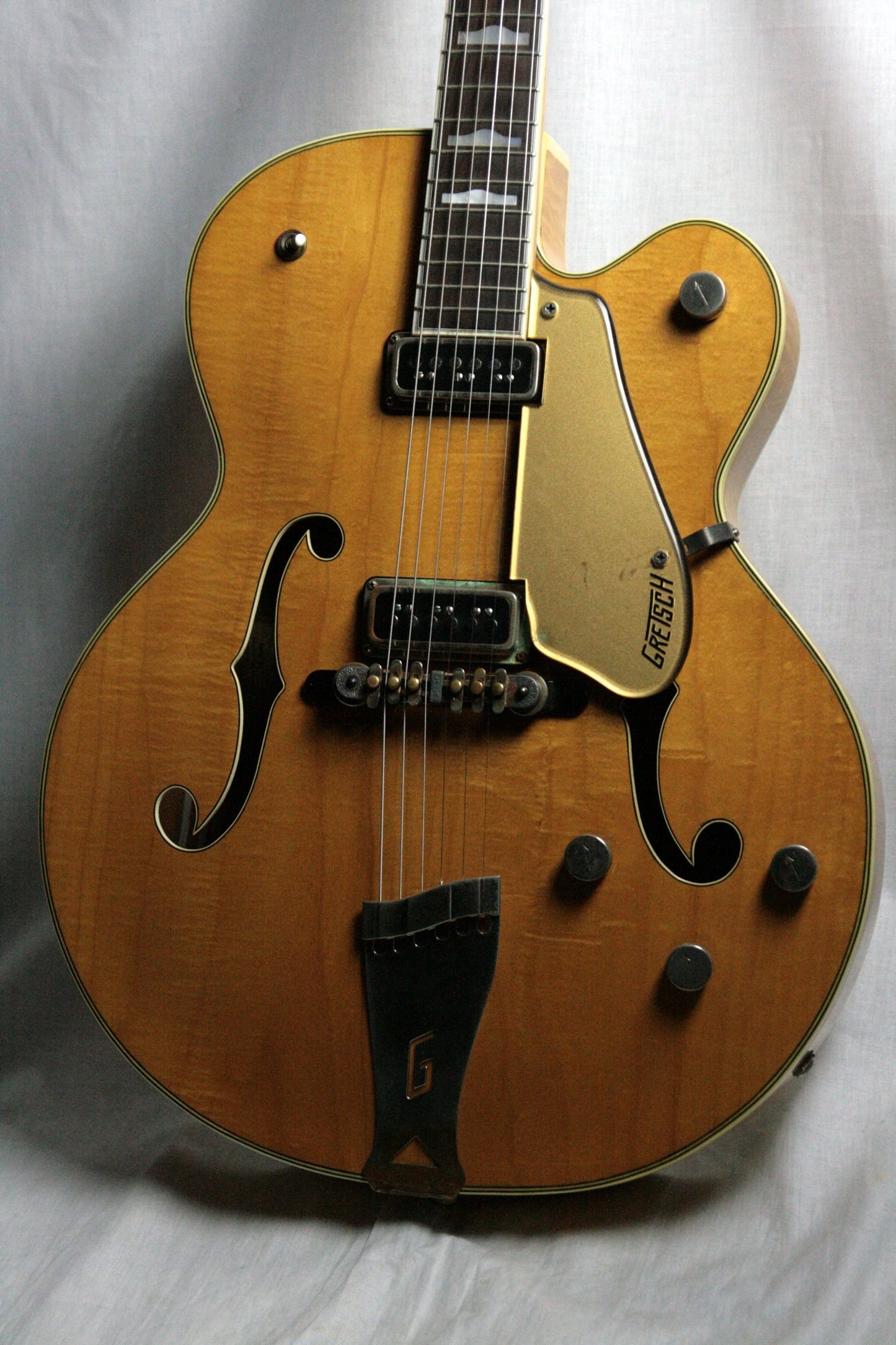 1956 Gretsch 6193 Country Club RARE NATURAL w/ Dearmond Pickups! white falcon size