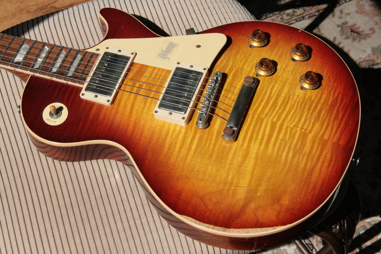 2018 Gibson 1959 HEAVY AGED Bourbon Burst Les Paul Historic Reissue! R9 59 Custom Shop
