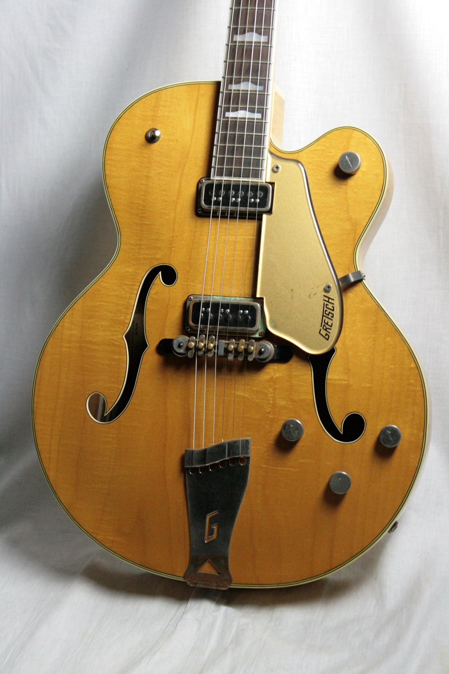 1956 Gretsch 6193 Country Club RARE NATURAL w/ Dearmond Pickups! white falcon size