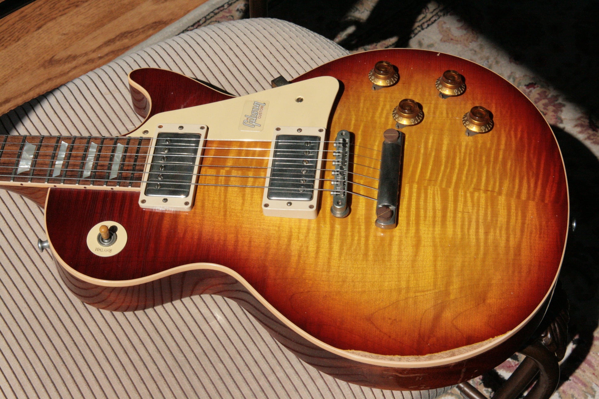 2018 Gibson 1959 HEAVY AGED Bourbon Burst Les Paul Historic Reissue! R9 59 Custom Shop