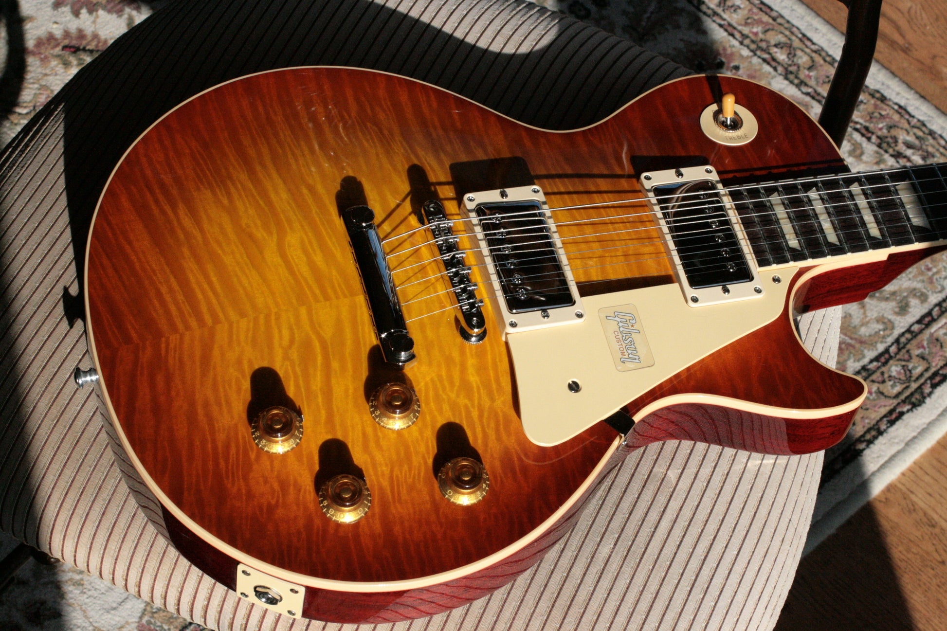 2019 Gibson 1959 Les Paul 60TH ANNIVERSARY Historic Reissue R9 59 Custom Shop Sunrise Tea Burst