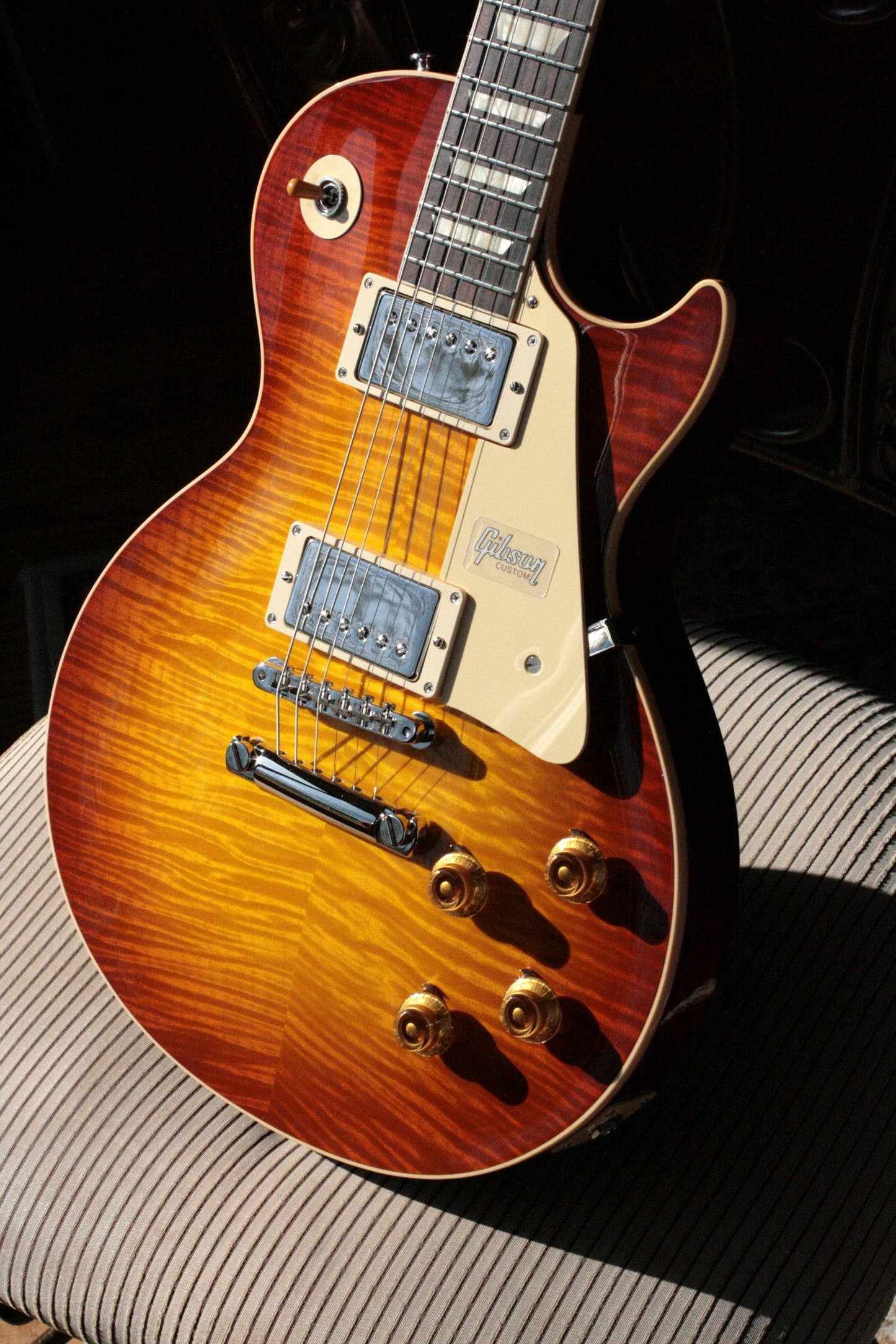 2019 Gibson 1959 Les Paul 60TH ANNIVERSARY Historic Reissue R9 59 Custom Shop Sunrise Tea Burst