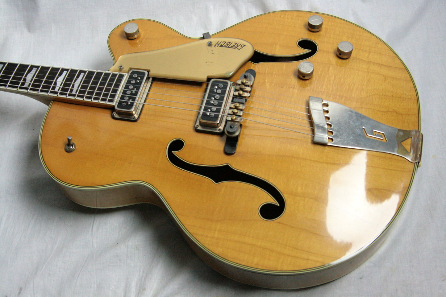 1956 Gretsch 6193 Country Club RARE NATURAL w/ Dearmond Pickups! white falcon size