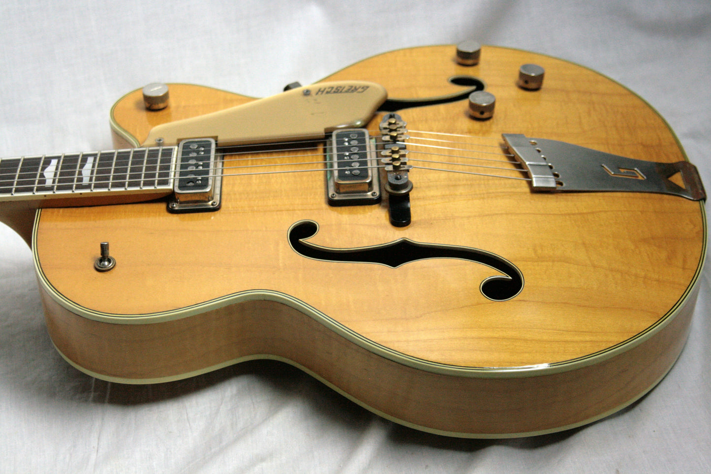 1956 Gretsch 6193 Country Club RARE NATURAL w/ Dearmond Pickups! white falcon size