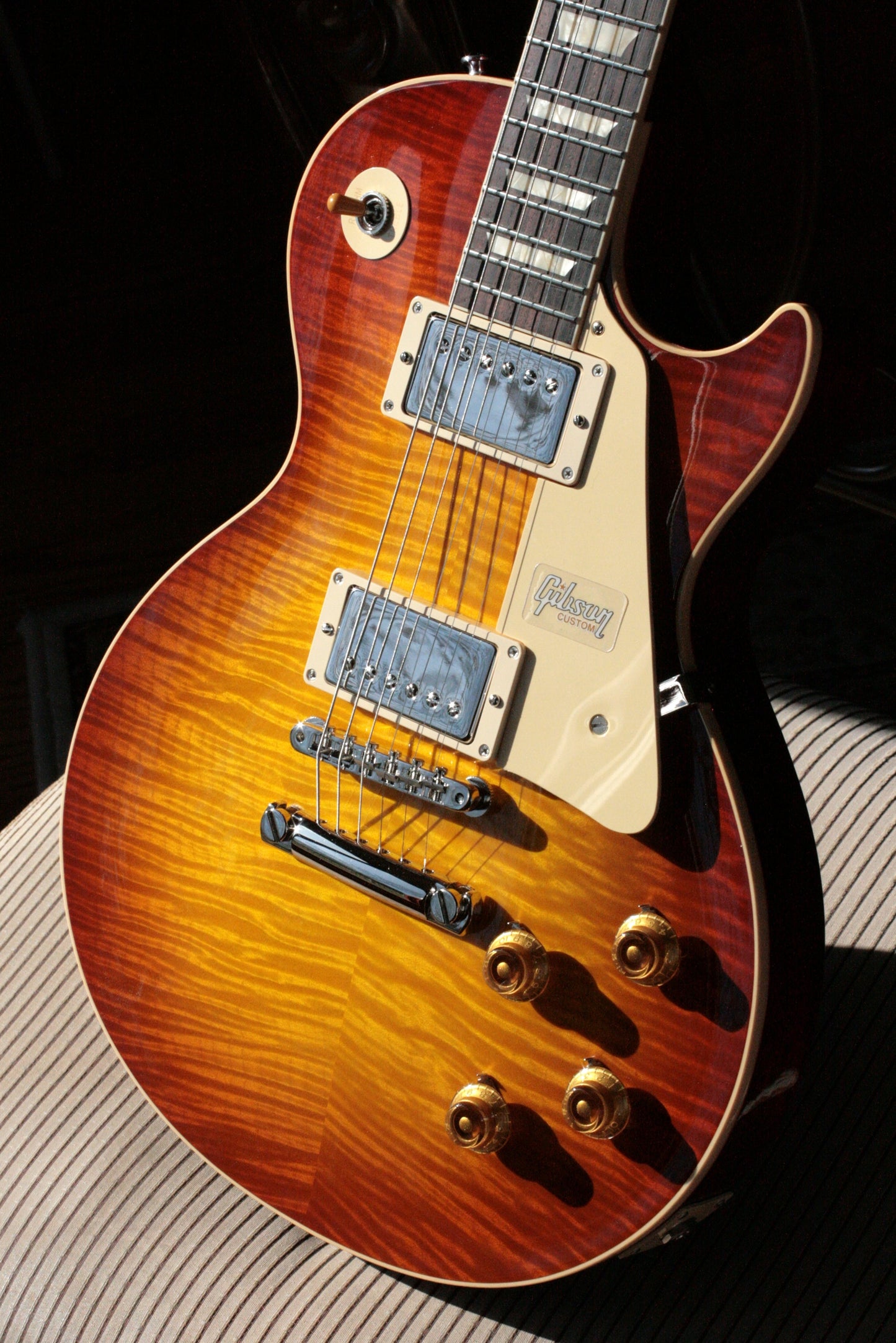 2019 Gibson 1959 Les Paul 60TH ANNIVERSARY Historic Reissue R9 59 Custom Shop Sunrise Tea Burst