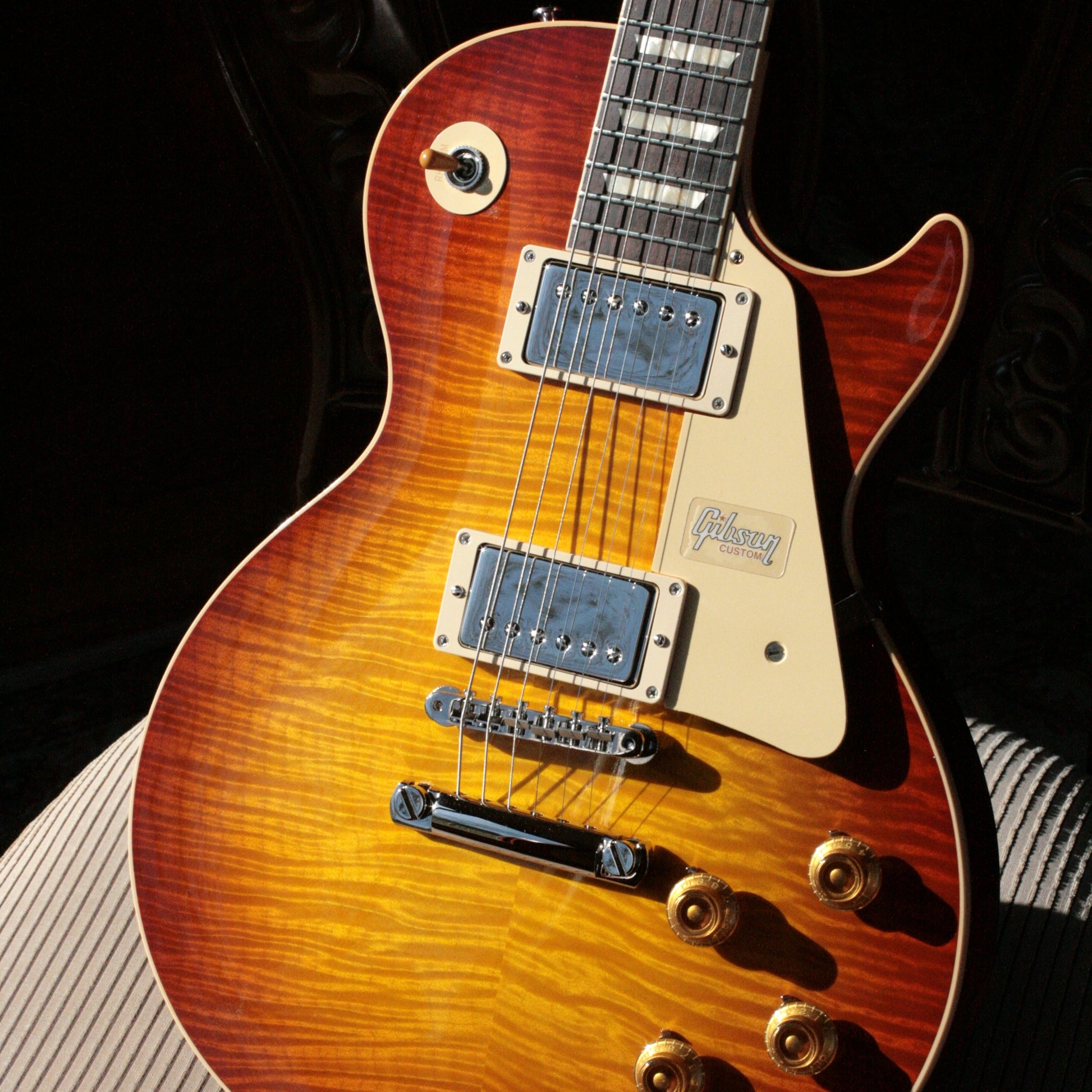2019 Gibson 1959 Les Paul 60TH ANNIVERSARY Historic Reissue R9 59 Custom Shop Sunrise Tea Burst