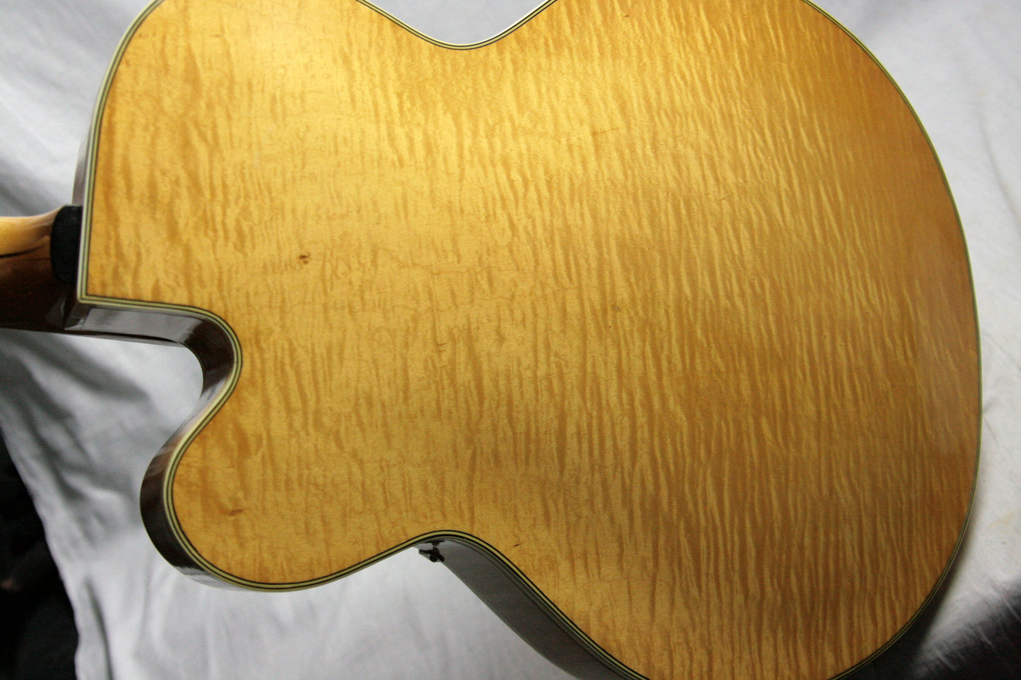 1956 Gretsch 6193 Country Club RARE NATURAL w/ Dearmond Pickups! white falcon size