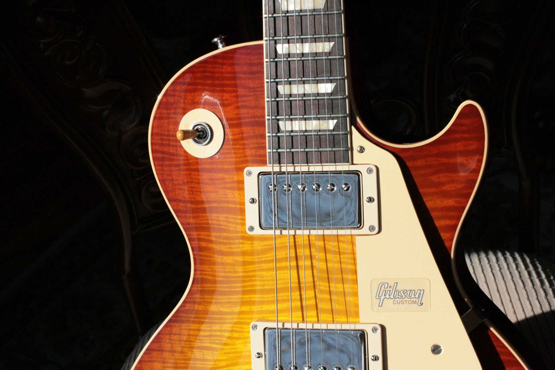 2019 Gibson 1959 Les Paul 60TH ANNIVERSARY Historic Reissue R9 59 Custom Shop Sunrise Tea Burst