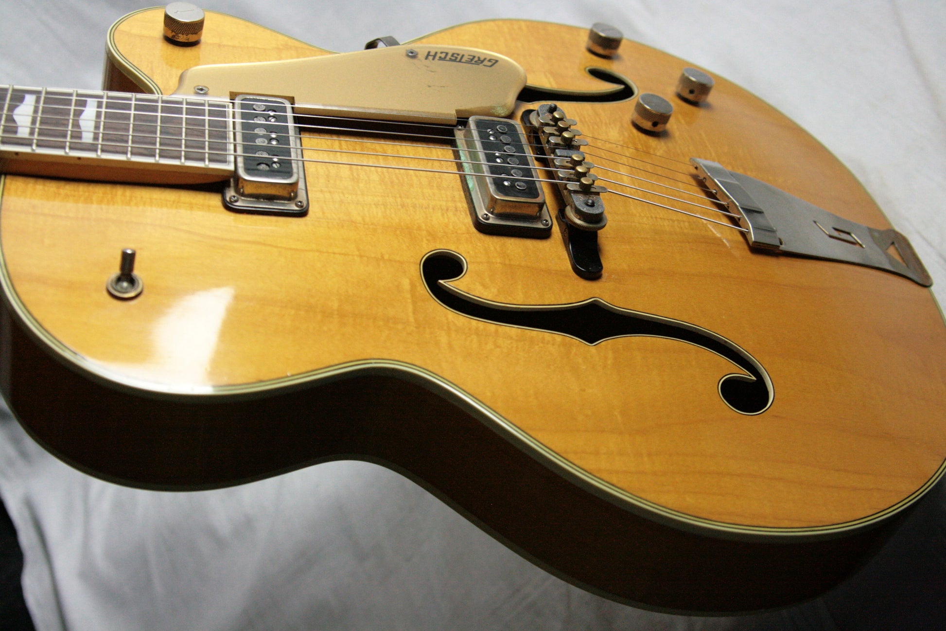 1956 Gretsch 6193 Country Club RARE NATURAL w/ Dearmond Pickups! white falcon size