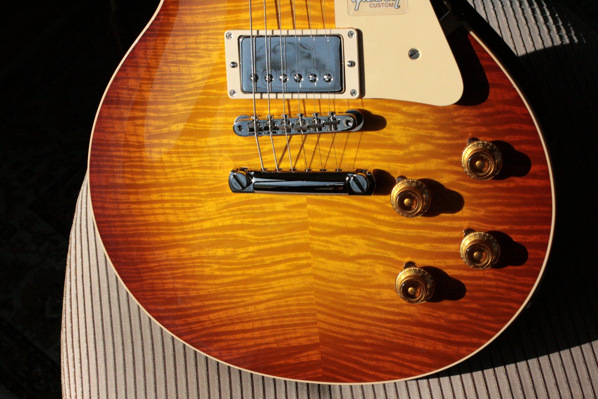 2019 Gibson 1959 Les Paul 60TH ANNIVERSARY Historic Reissue R9 59 Custom Shop Sunrise Tea Burst
