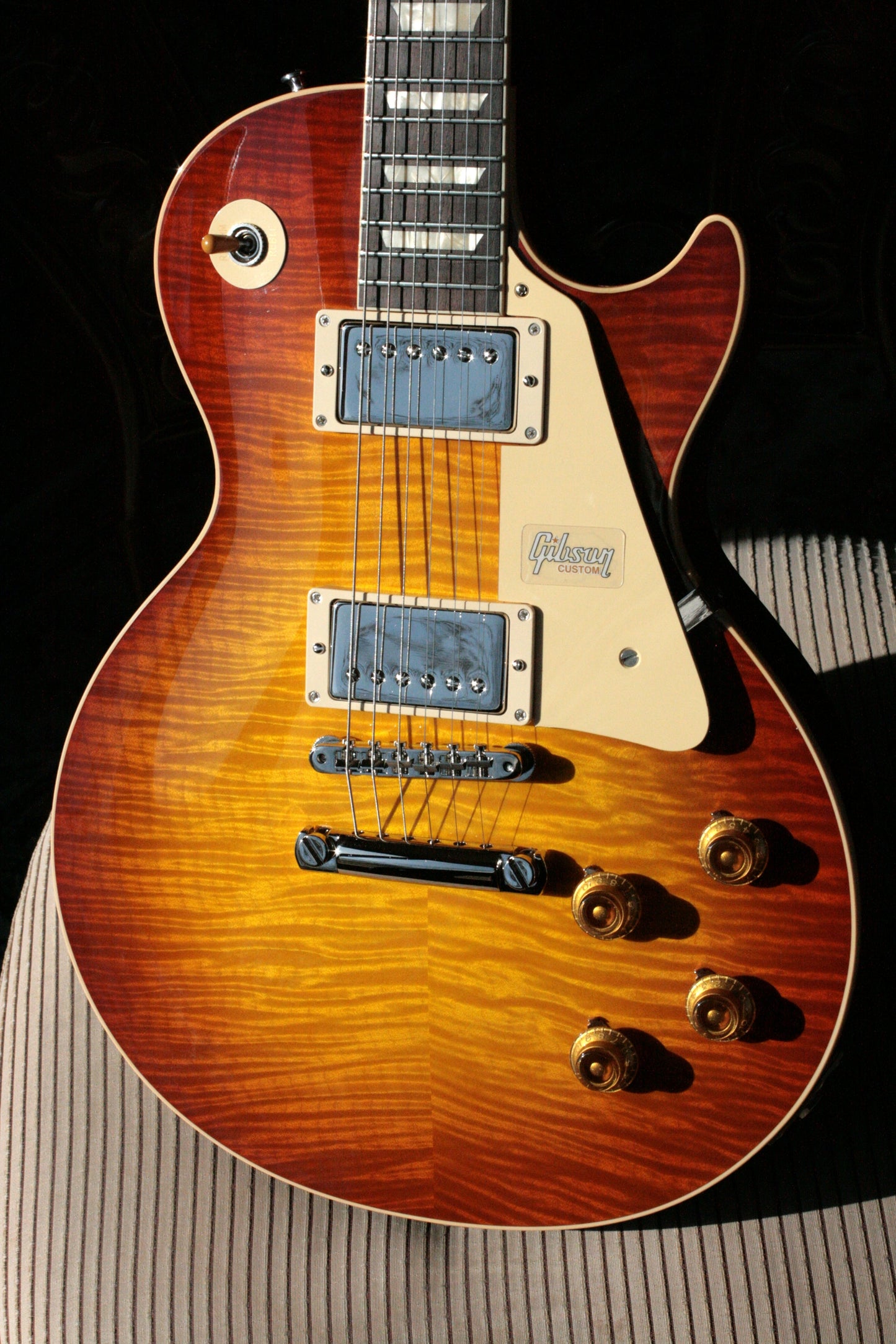 2019 Gibson 1959 Les Paul 60TH ANNIVERSARY Historic Reissue R9 59 Custom Shop Sunrise Tea Burst