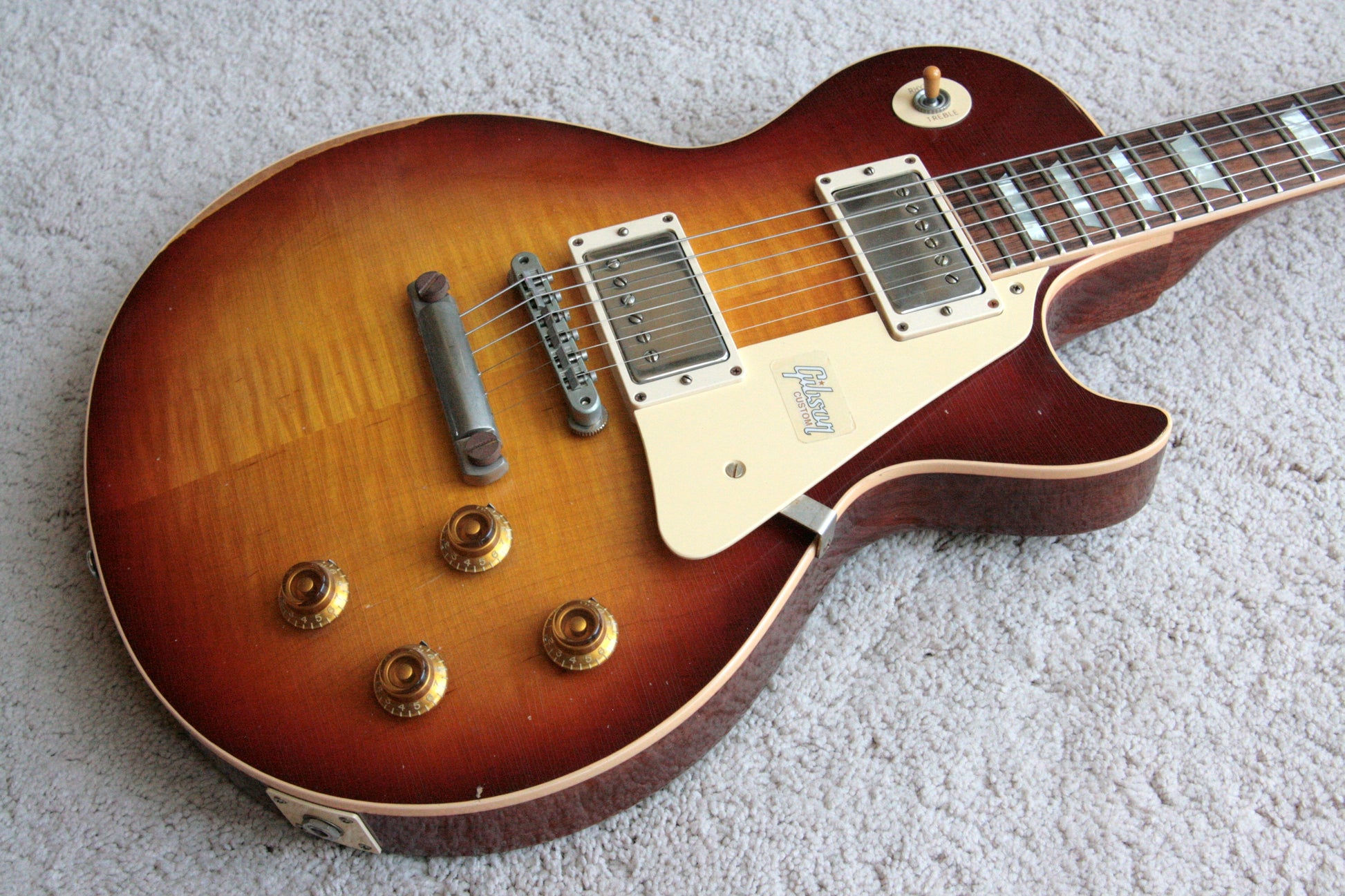 2018 Gibson 1959 HEAVY AGED Bourbon Burst Les Paul Historic Reissue! R9 59 Custom Shop
