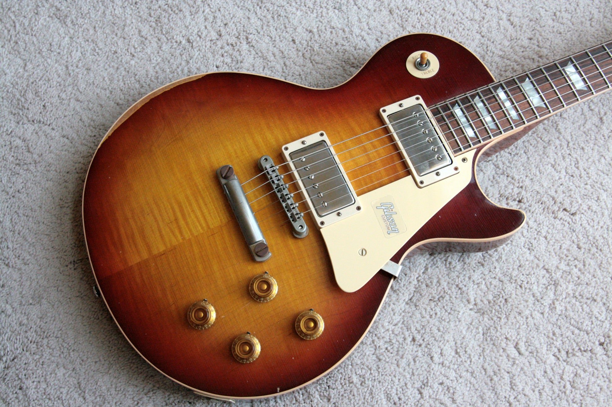 2018 Gibson 1959 HEAVY AGED Bourbon Burst Les Paul Historic Reissue! R9 59 Custom Shop
