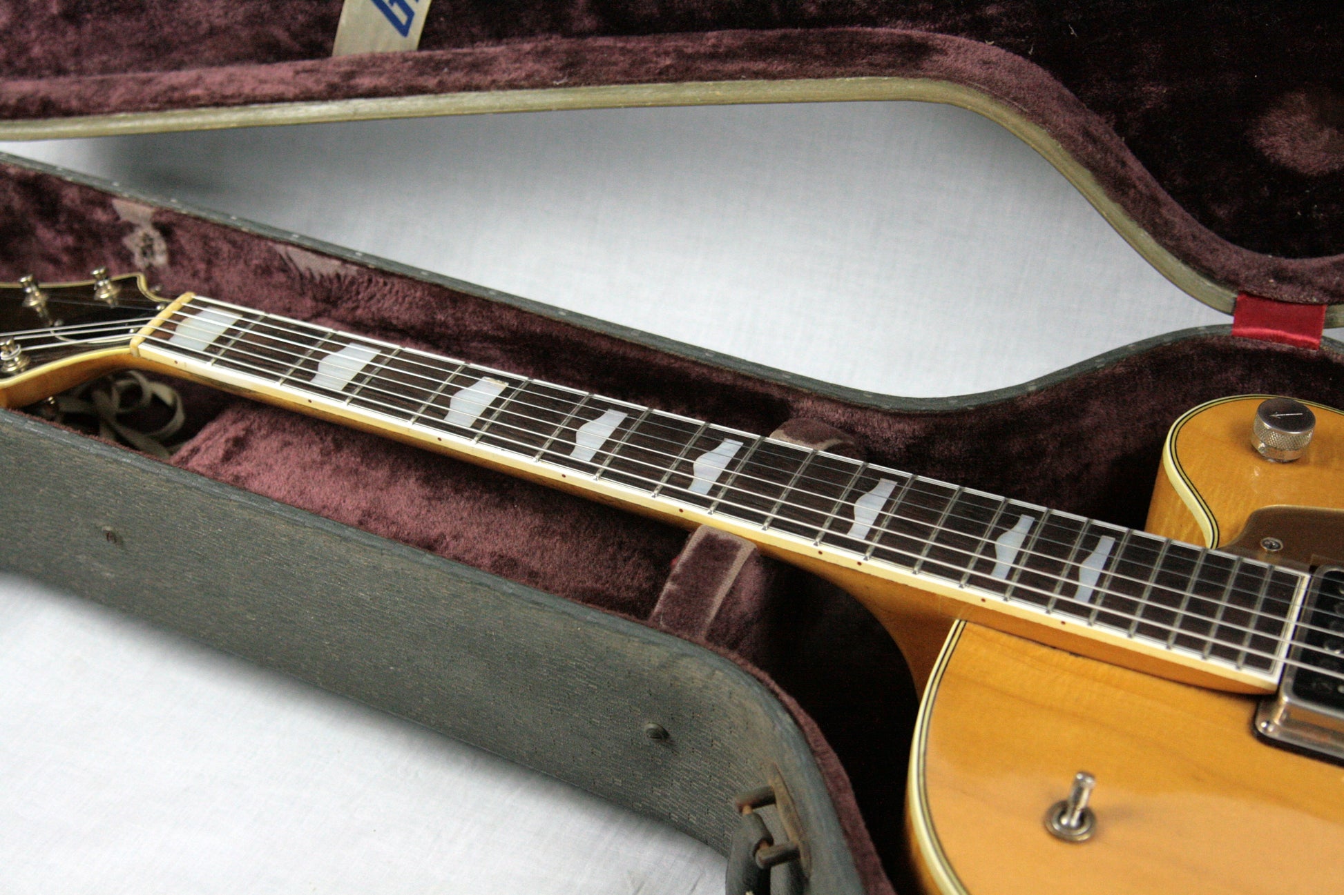 1956 Gretsch 6193 Country Club RARE NATURAL w/ Dearmond Pickups! white falcon size