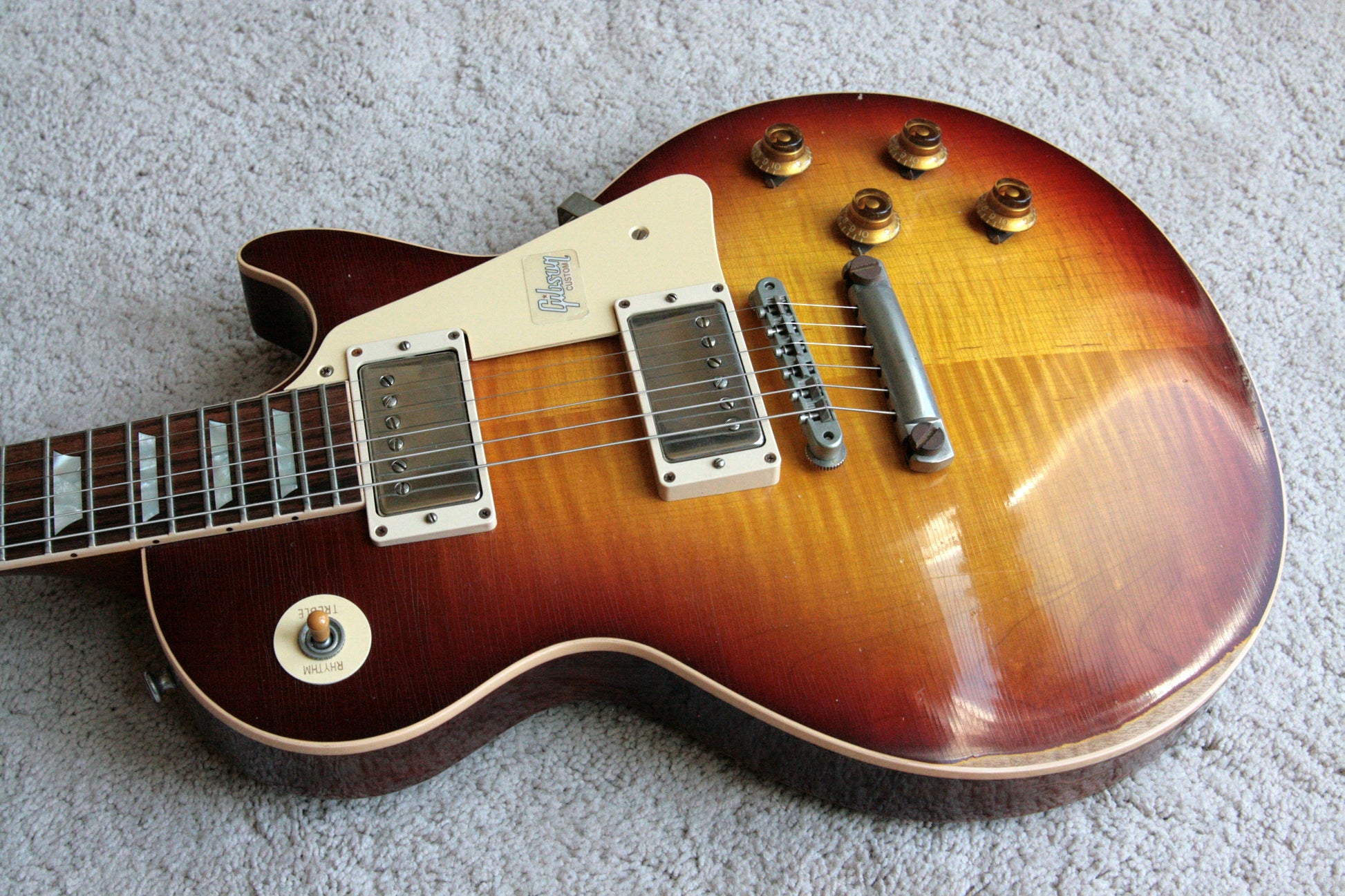 2018 Gibson 1959 HEAVY AGED Bourbon Burst Les Paul Historic Reissue! R9 59 Custom Shop