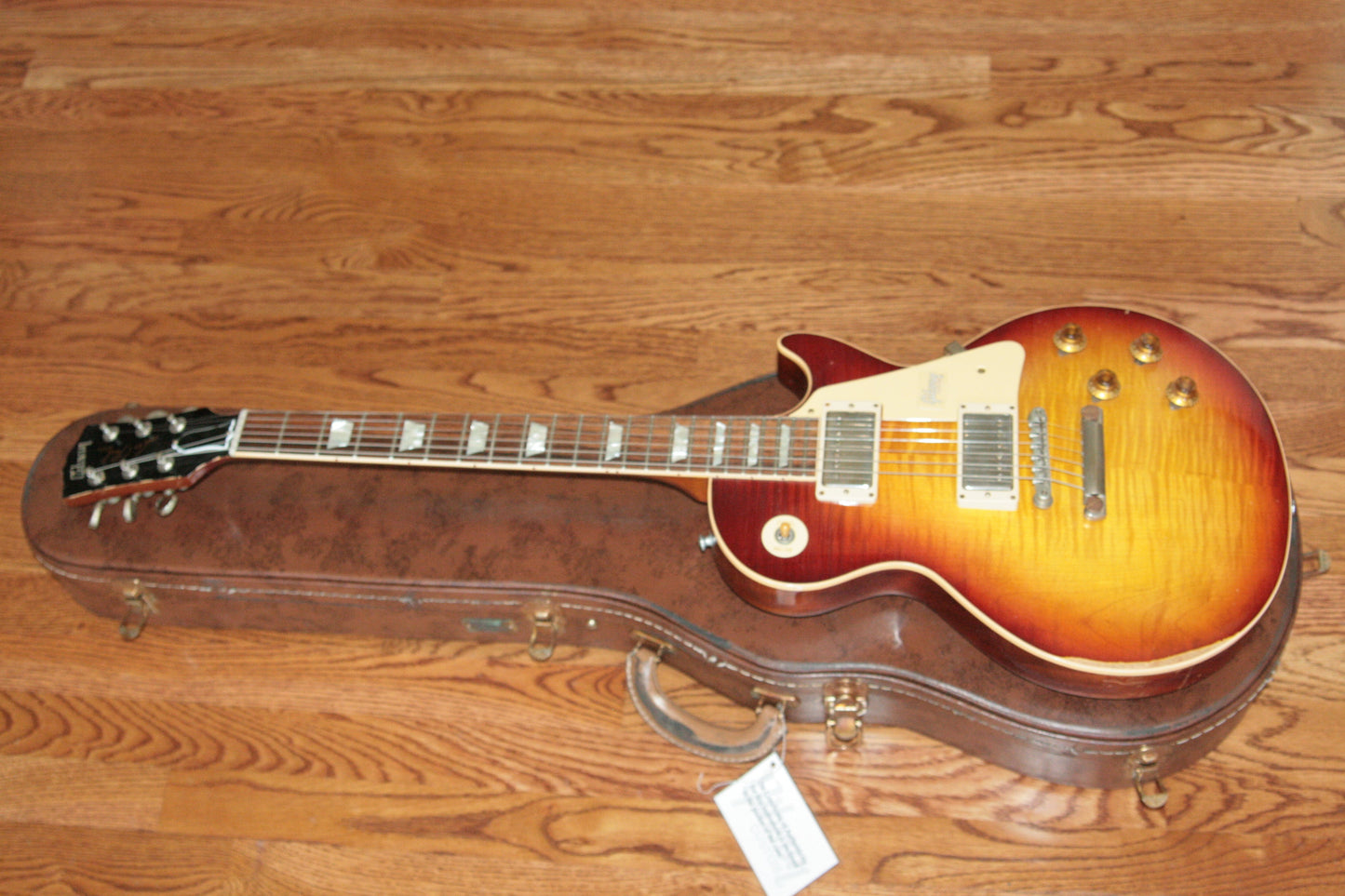 2018 Gibson 1959 HEAVY AGED Bourbon Burst Les Paul Historic Reissue! R9 59 Custom Shop