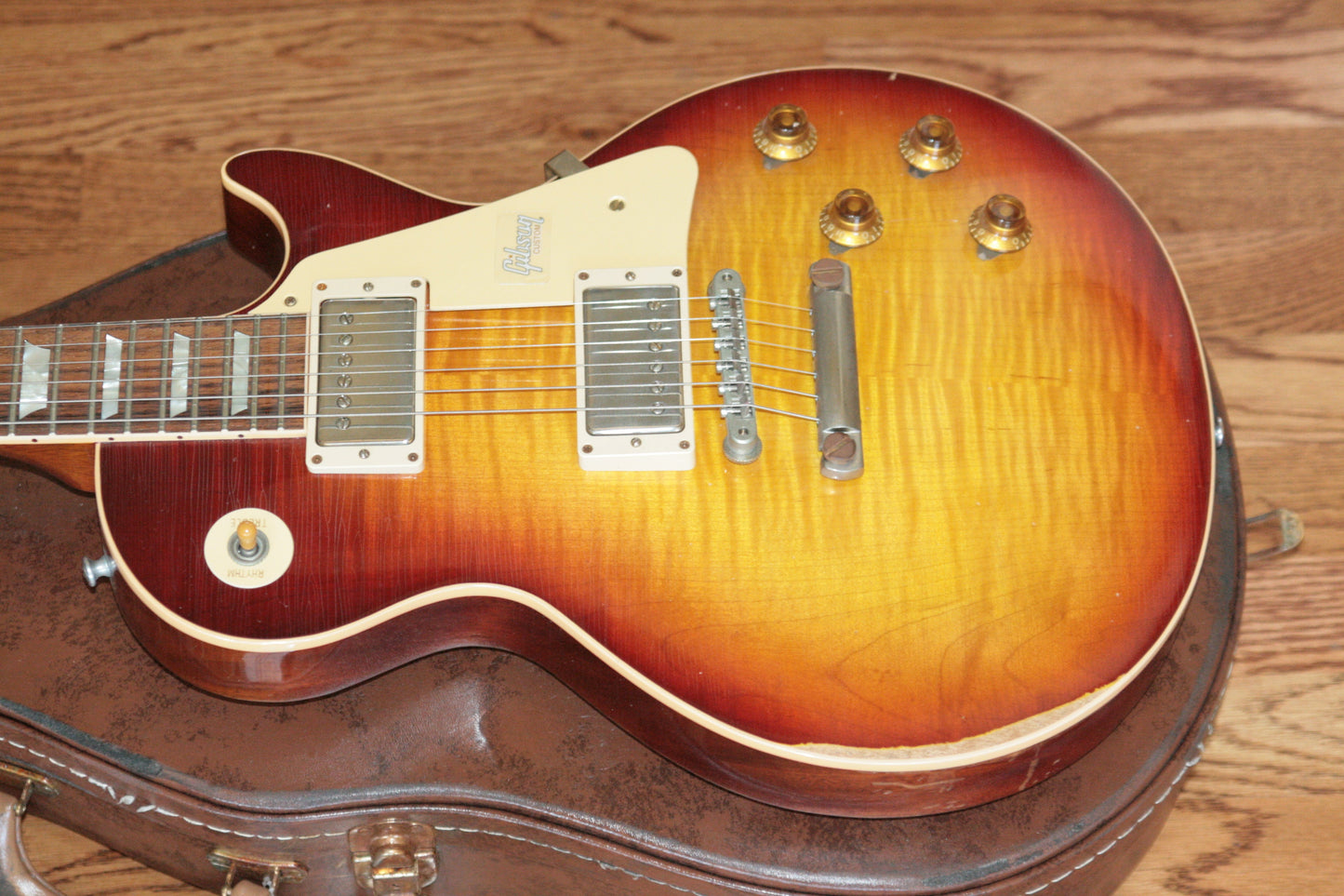 2018 Gibson 1959 HEAVY AGED Bourbon Burst Les Paul Historic Reissue! R9 59 Custom Shop