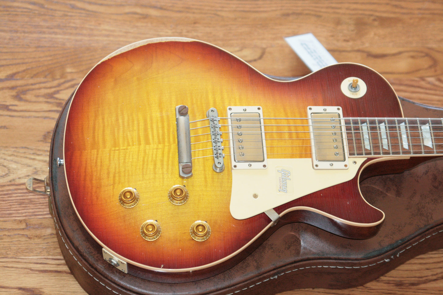 2018 Gibson 1959 HEAVY AGED Bourbon Burst Les Paul Historic Reissue! R9 59 Custom Shop