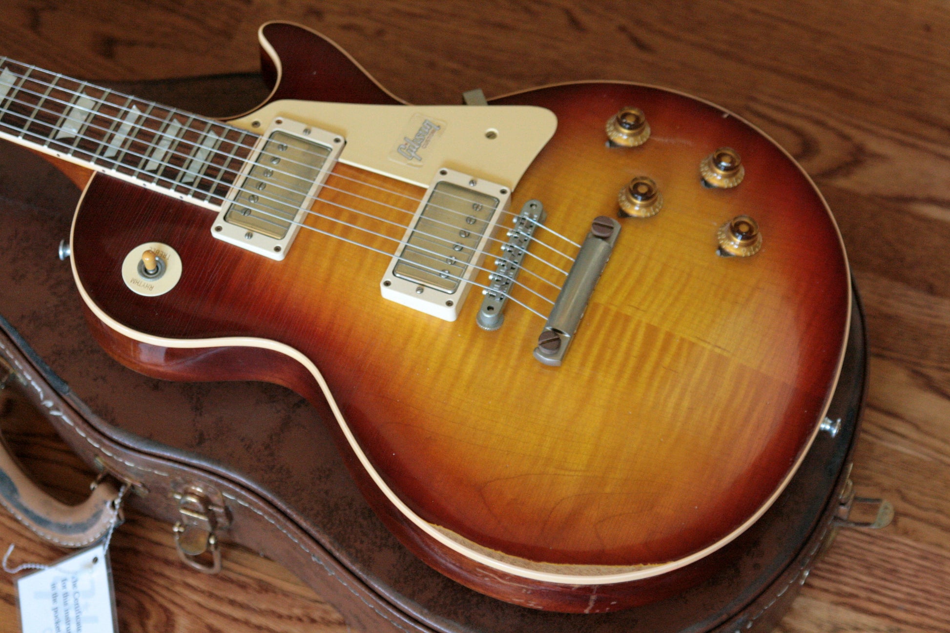 2018 Gibson 1959 HEAVY AGED Bourbon Burst Les Paul Historic Reissue! R9 59 Custom Shop