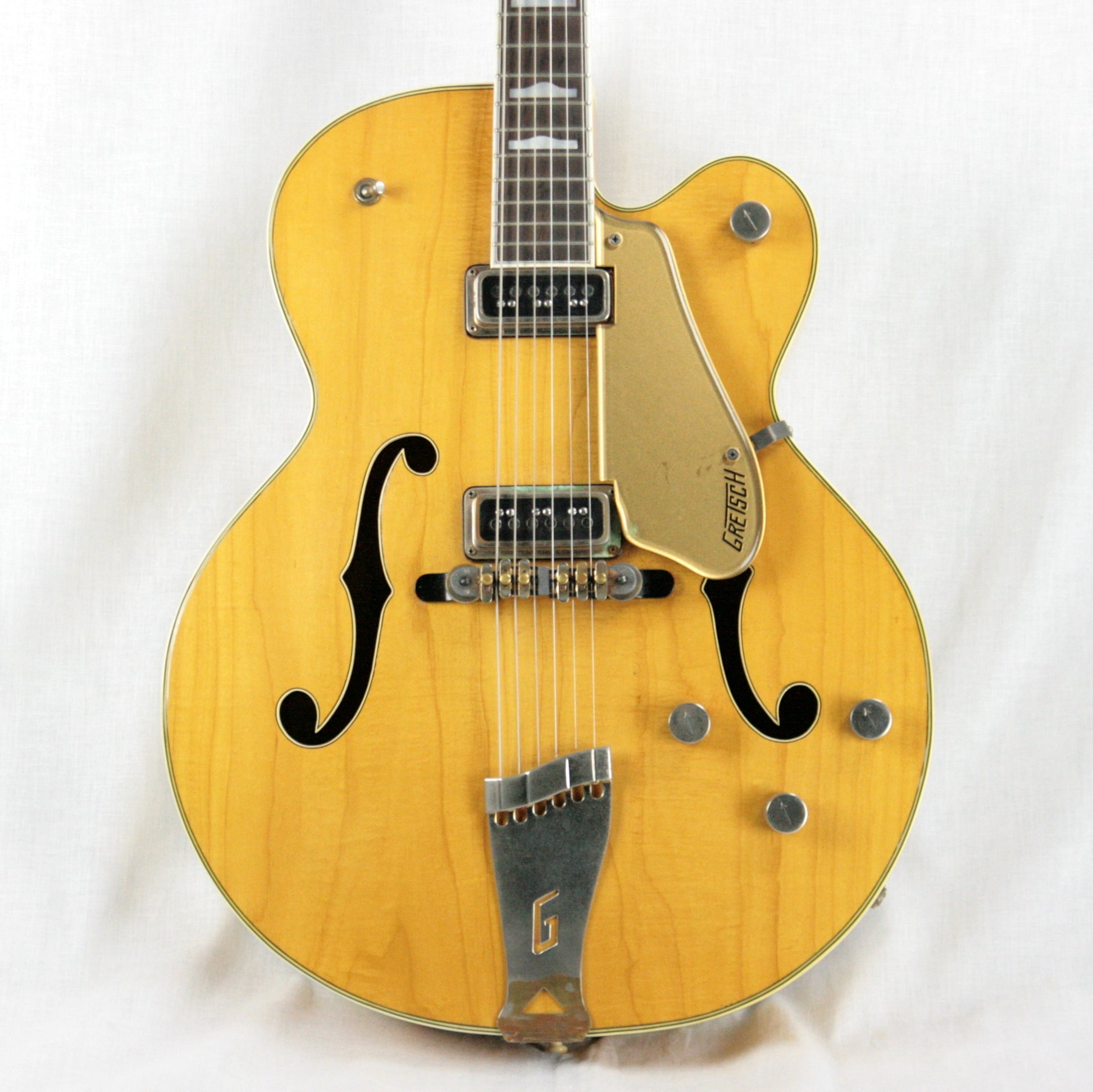 1956 Gretsch 6193 Country Club RARE NATURAL w/ Dearmond Pickups! white falcon size