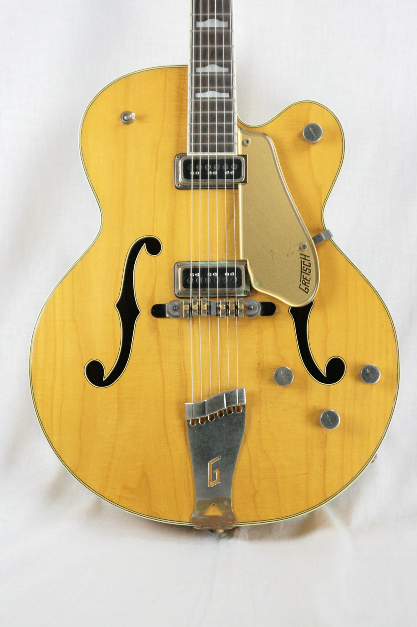 1956 Gretsch 6193 Country Club RARE NATURAL w/ Dearmond Pickups! white falcon size