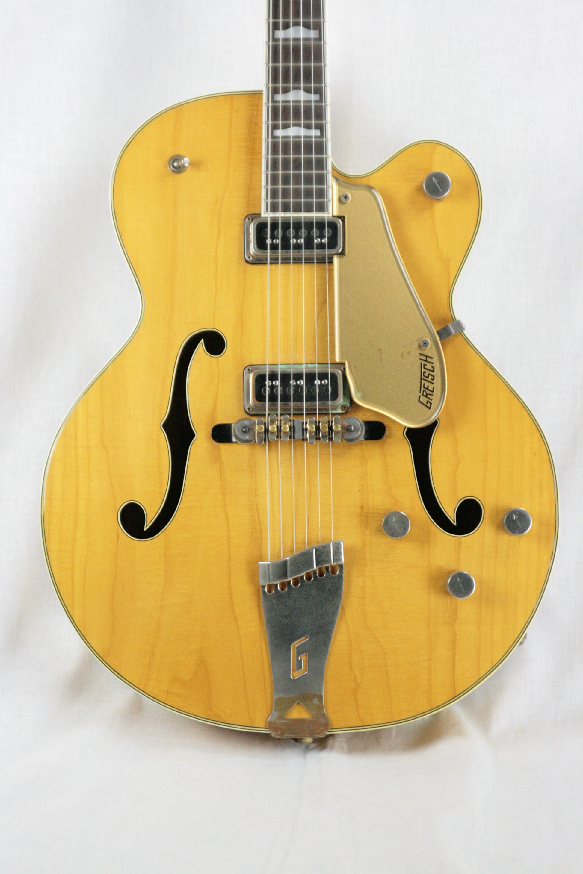1956 Gretsch 6193 Country Club RARE NATURAL w/ Dearmond Pickups! white falcon size