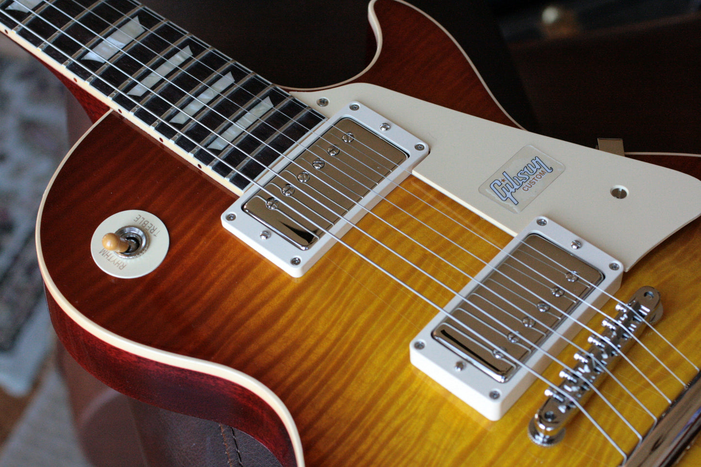 2019 Gibson 1959 Les Paul 60TH ANNIVERSARY Historic Reissue R9 59 Custom Shop Sunrise Tea Burst
